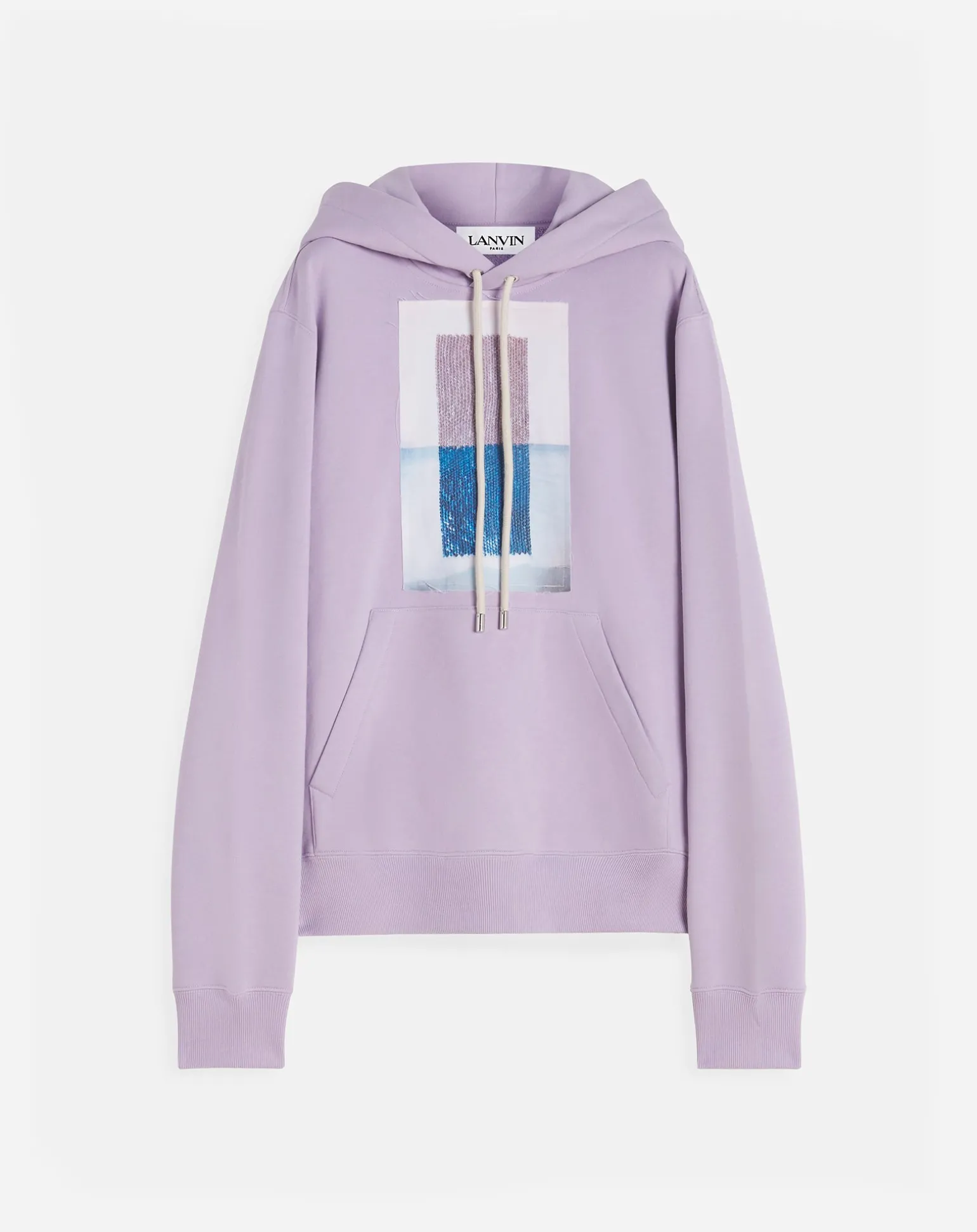 Lanvin Archives print hoodie Wisteria Best Sale