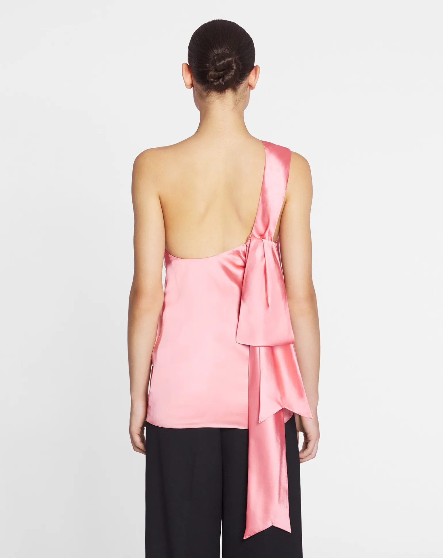 Lanvin Asymmetrical top with ribbon detail Venus Best Sale