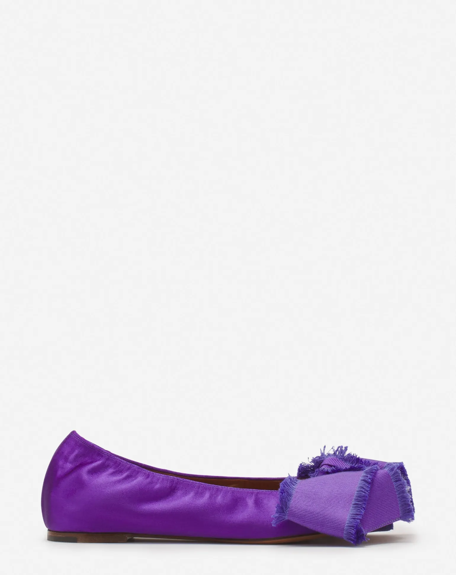 Lanvin Ballerina flat with a satin bow Anemone Clearance