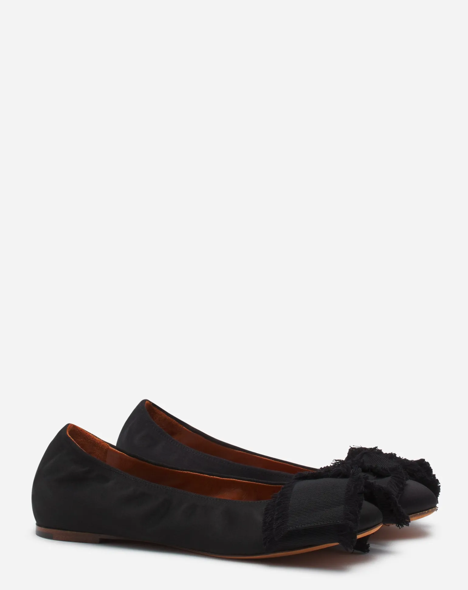 Lanvin Ballerina flat with a satin bow Black Outlet