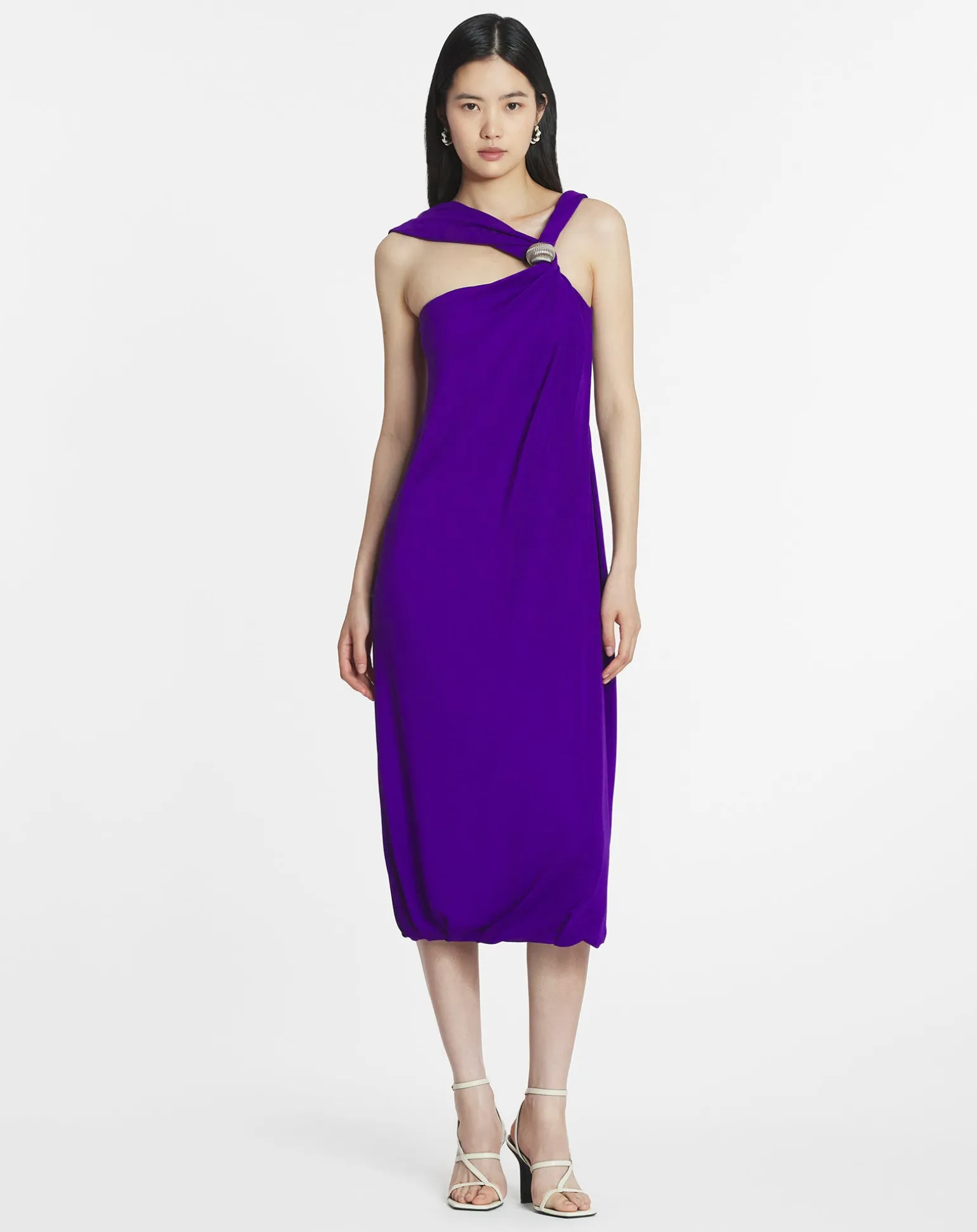 Lanvin Braided jersey dress Anemone Outlet