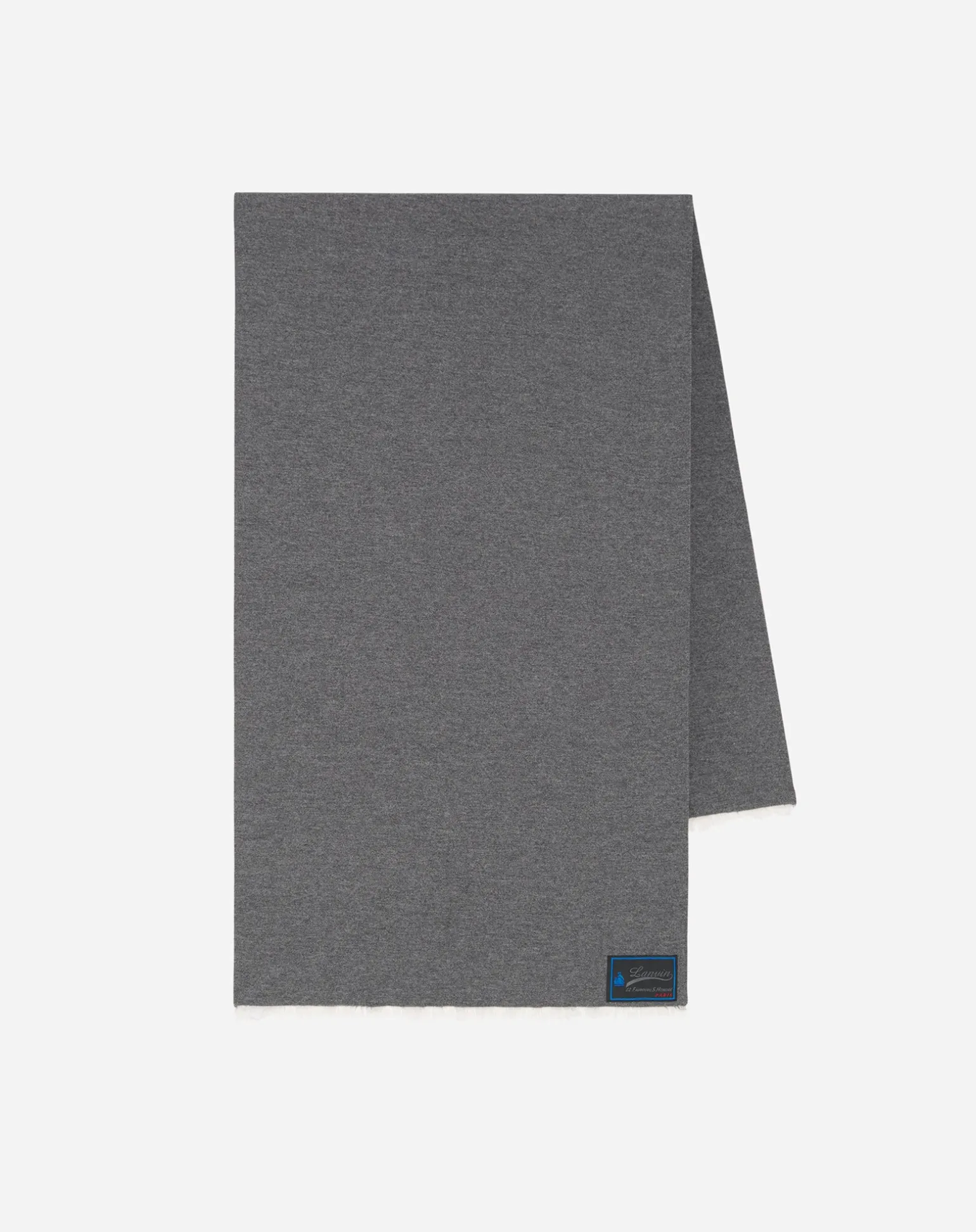 Lanvin Cashmere scarf Grey Best Sale