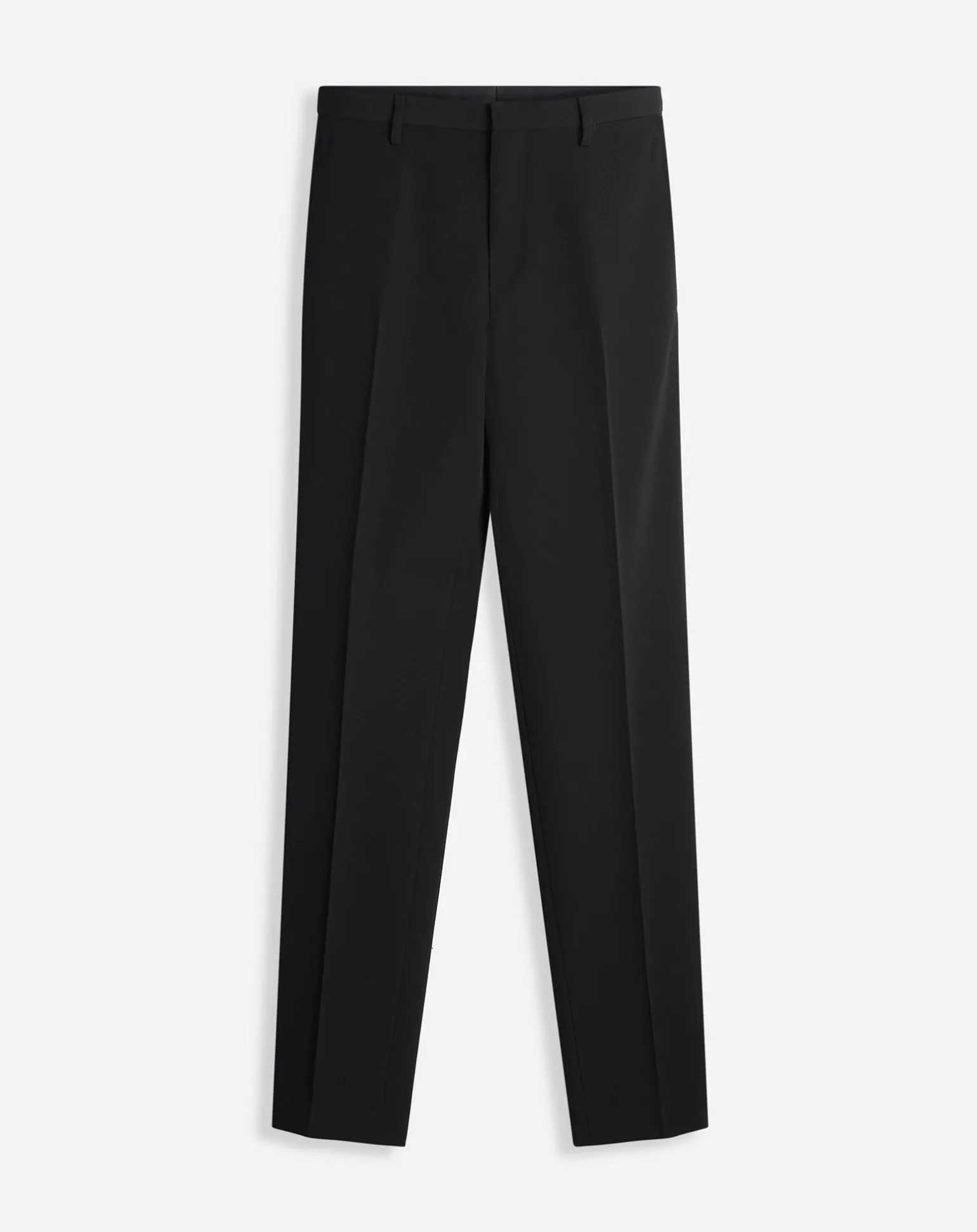 Lanvin Cigarette trousers with satin side bands Black Store