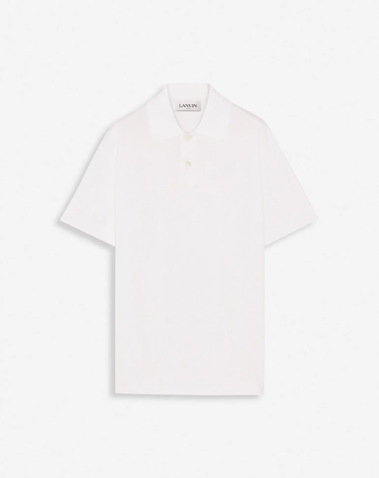 Lanvin Classic polo shirt Opticalwhite Online