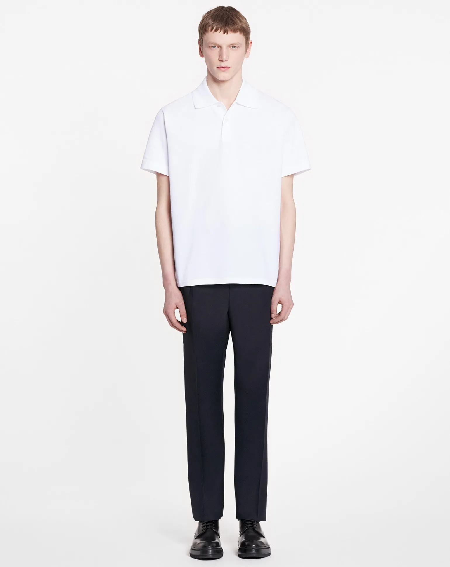 Lanvin Classic polo shirt Opticalwhite Online