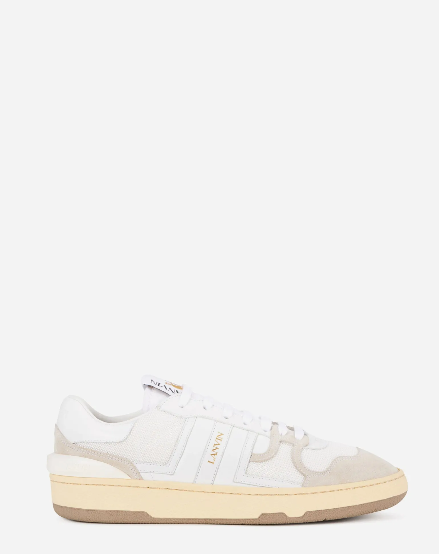 Lanvin Clay mesh sneakers White Hot