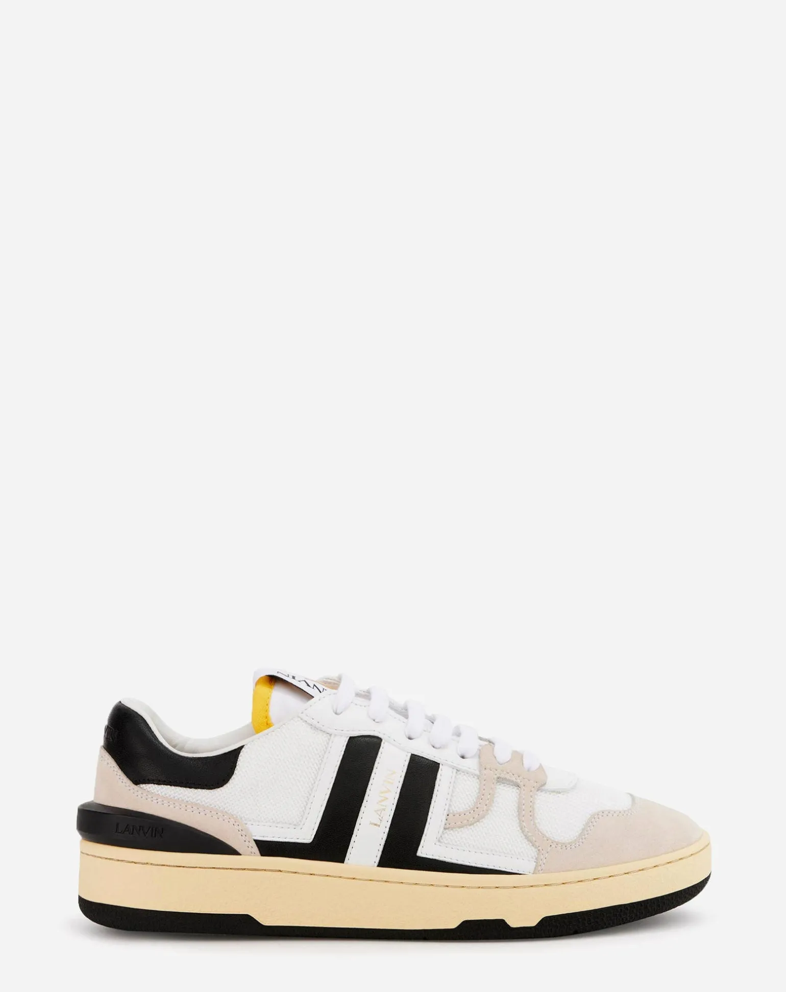 Lanvin Clay mesh sneakers White/black Fashion