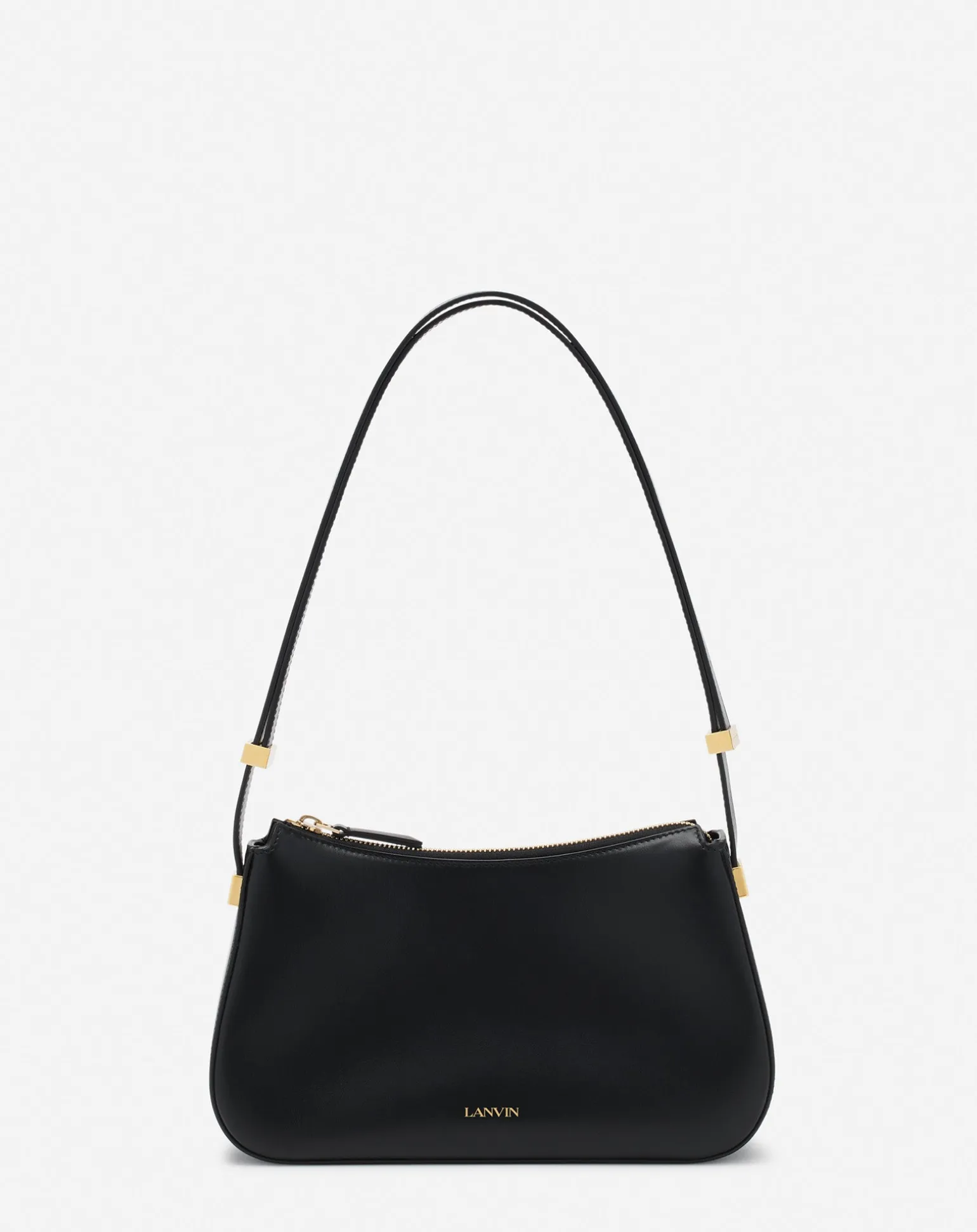 Lanvin Concerto baguette leather bag Black Flash Sale