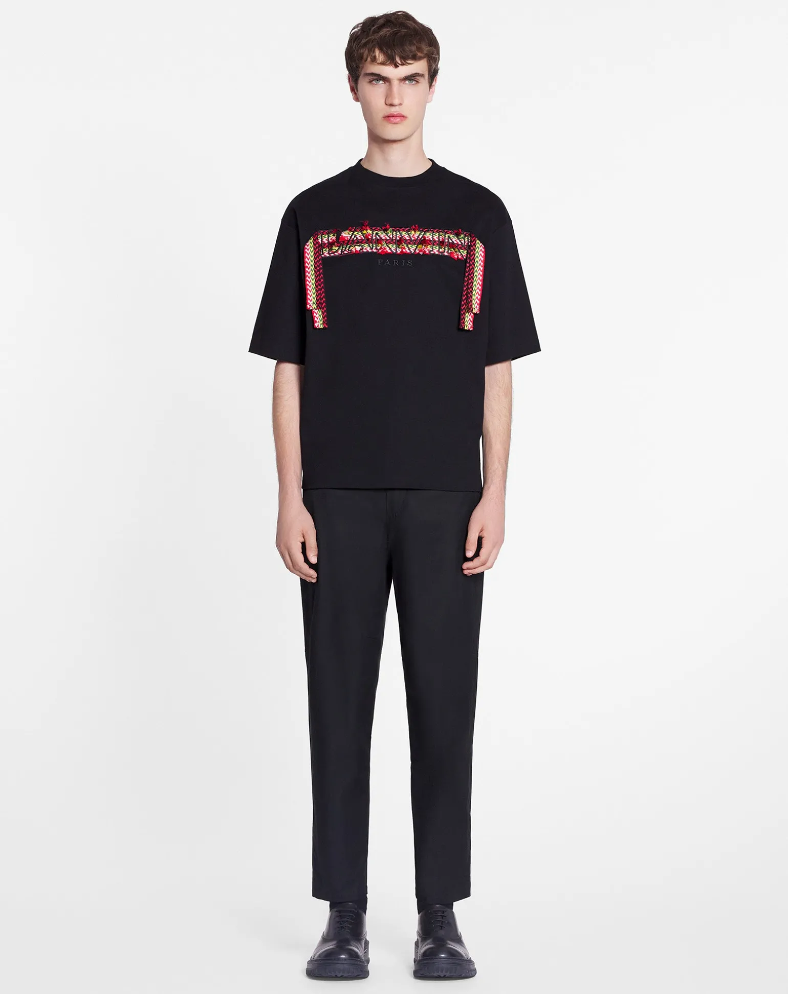 Lanvin Curb lace oversized t-shirt Black Online