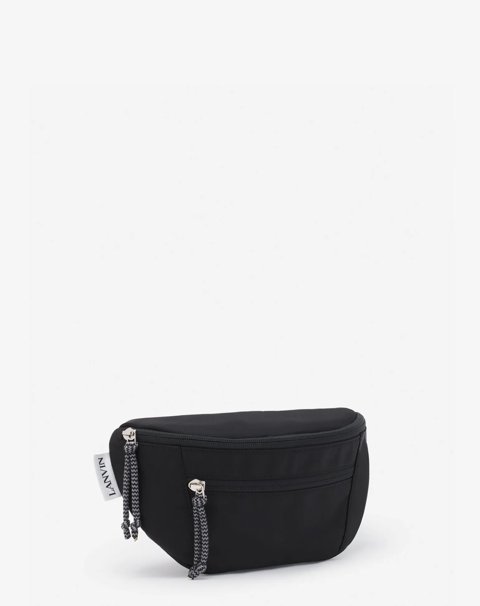 Lanvin Curb nylon fanny pack Black Discount