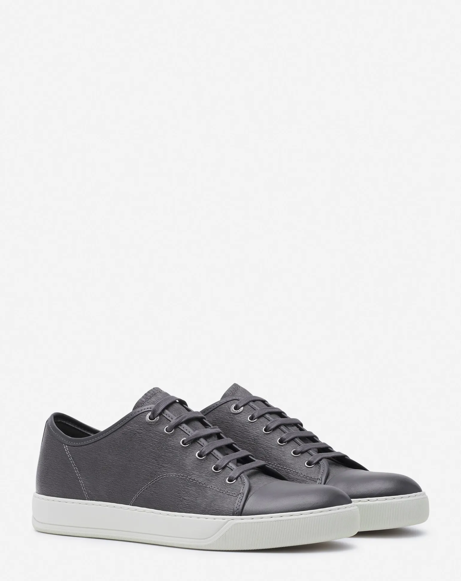 Lanvin Dbb1 sneakers in epi leather Anthracite Clearance