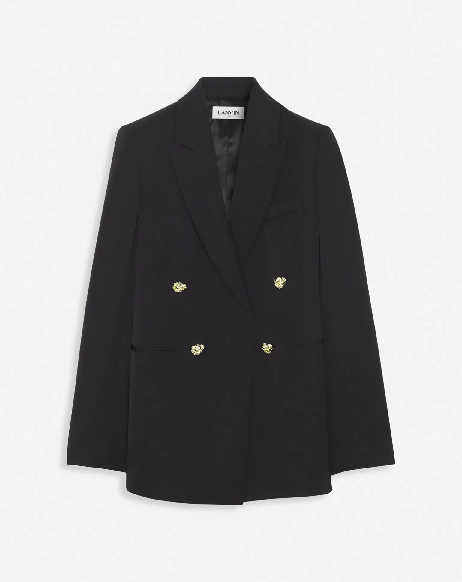 Lanvin Double-breasted jacket Black Store