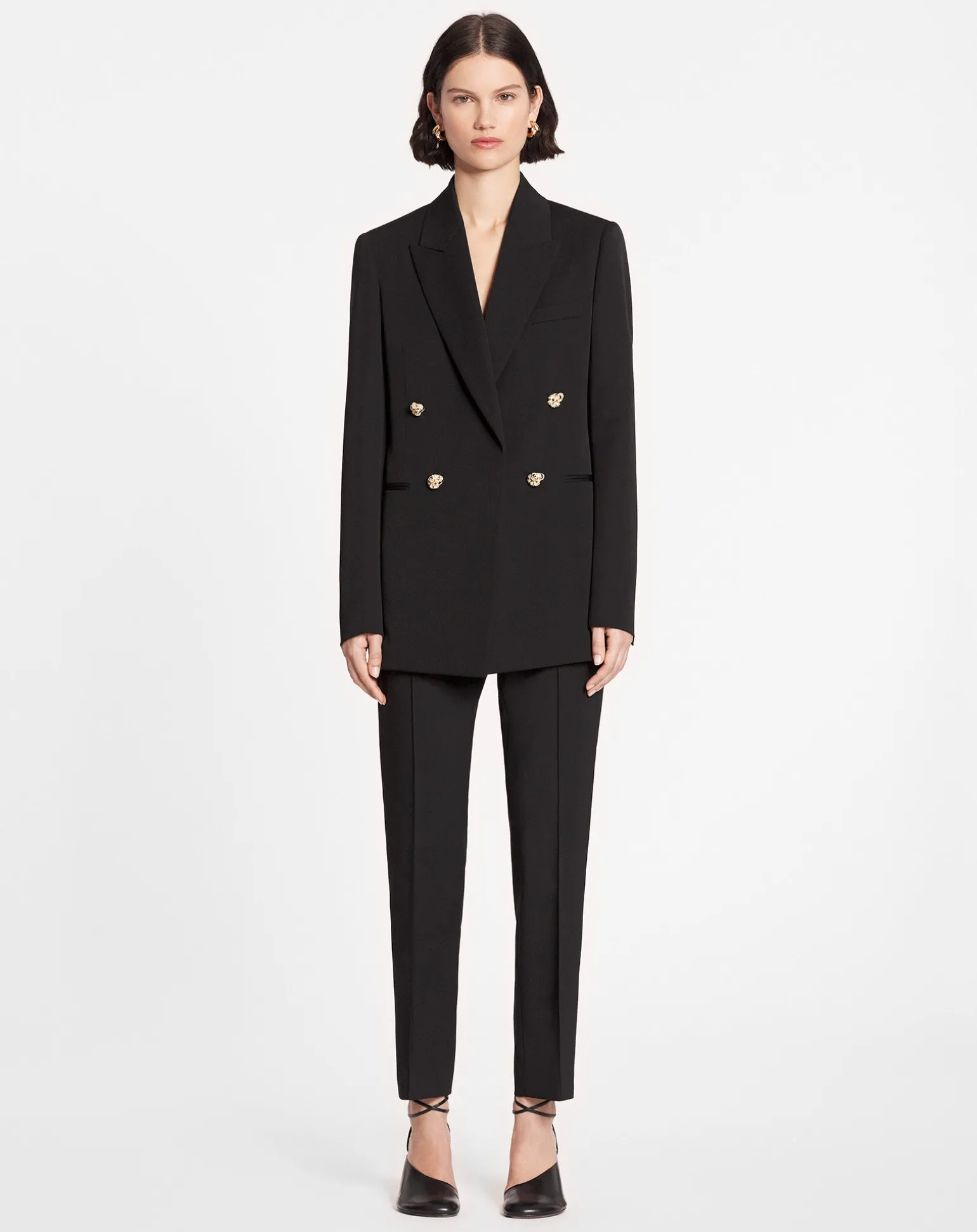 Lanvin Double-breasted jacket Black Store