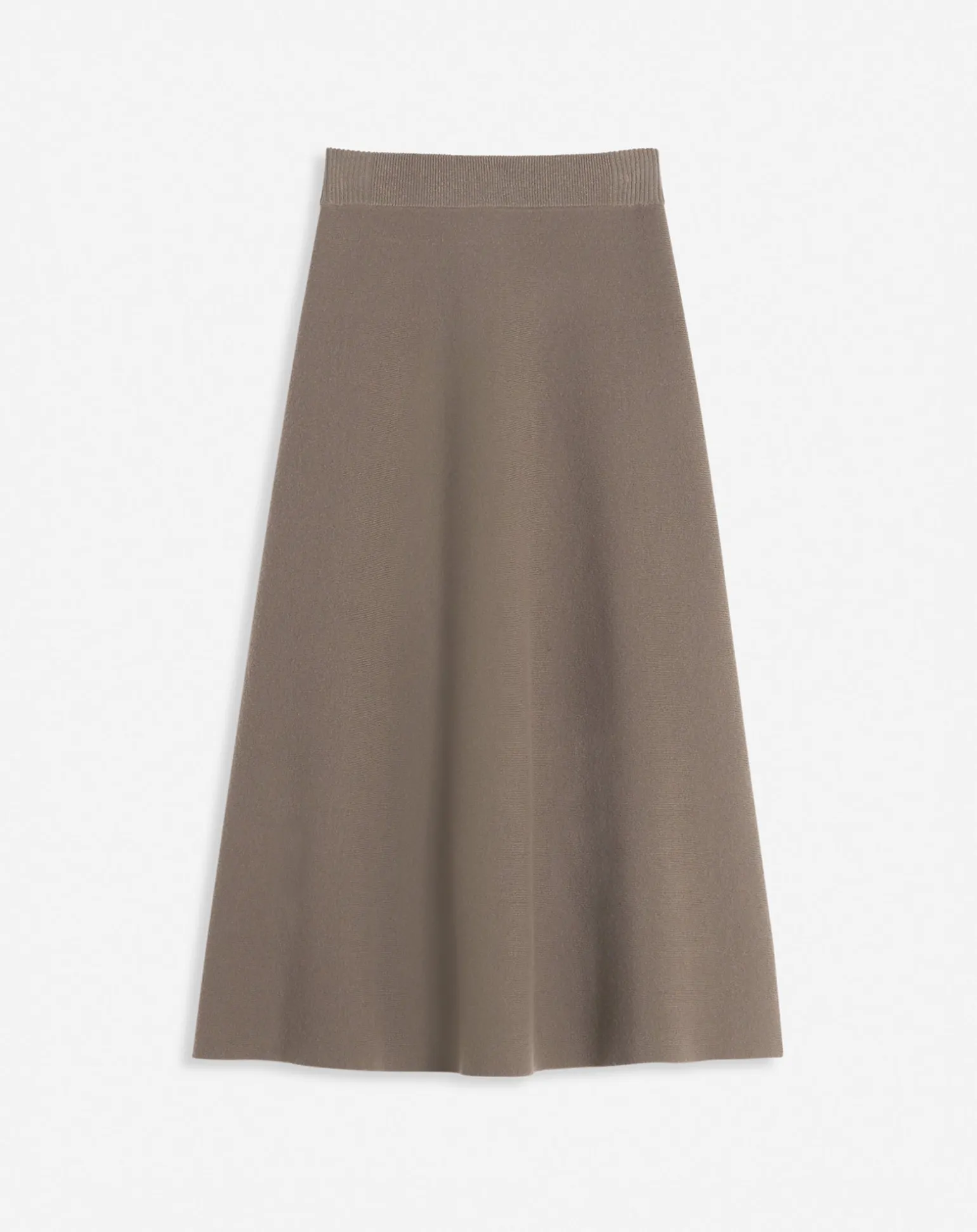 Lanvin Flared midi skirt Marronglace Flash Sale