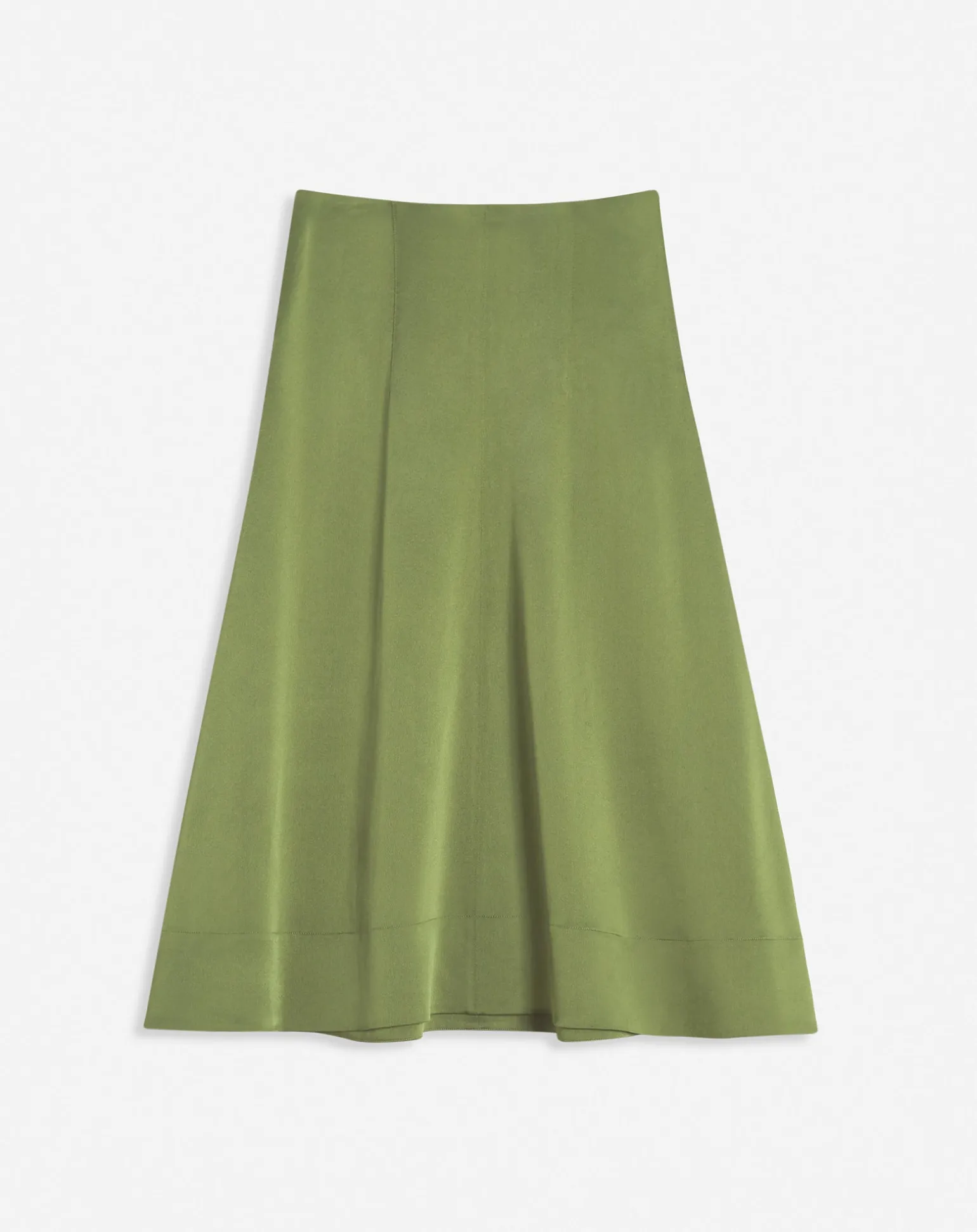 Lanvin Flared midi skirt Lichen Cheap