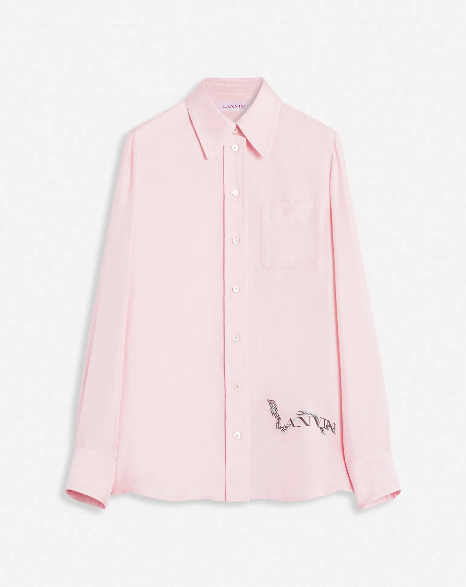 Lanvin Fluid shirt Rosé Sale