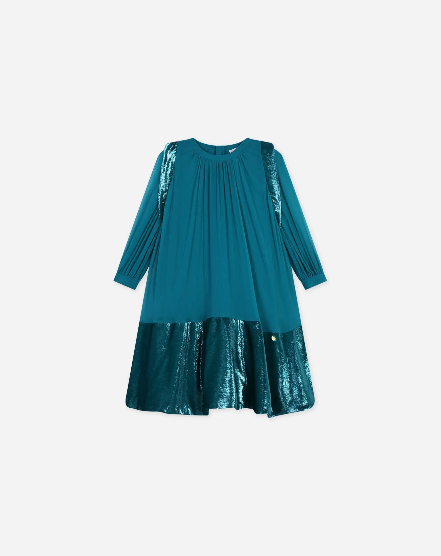 Lanvin Formal silk dress Turquoise Clearance