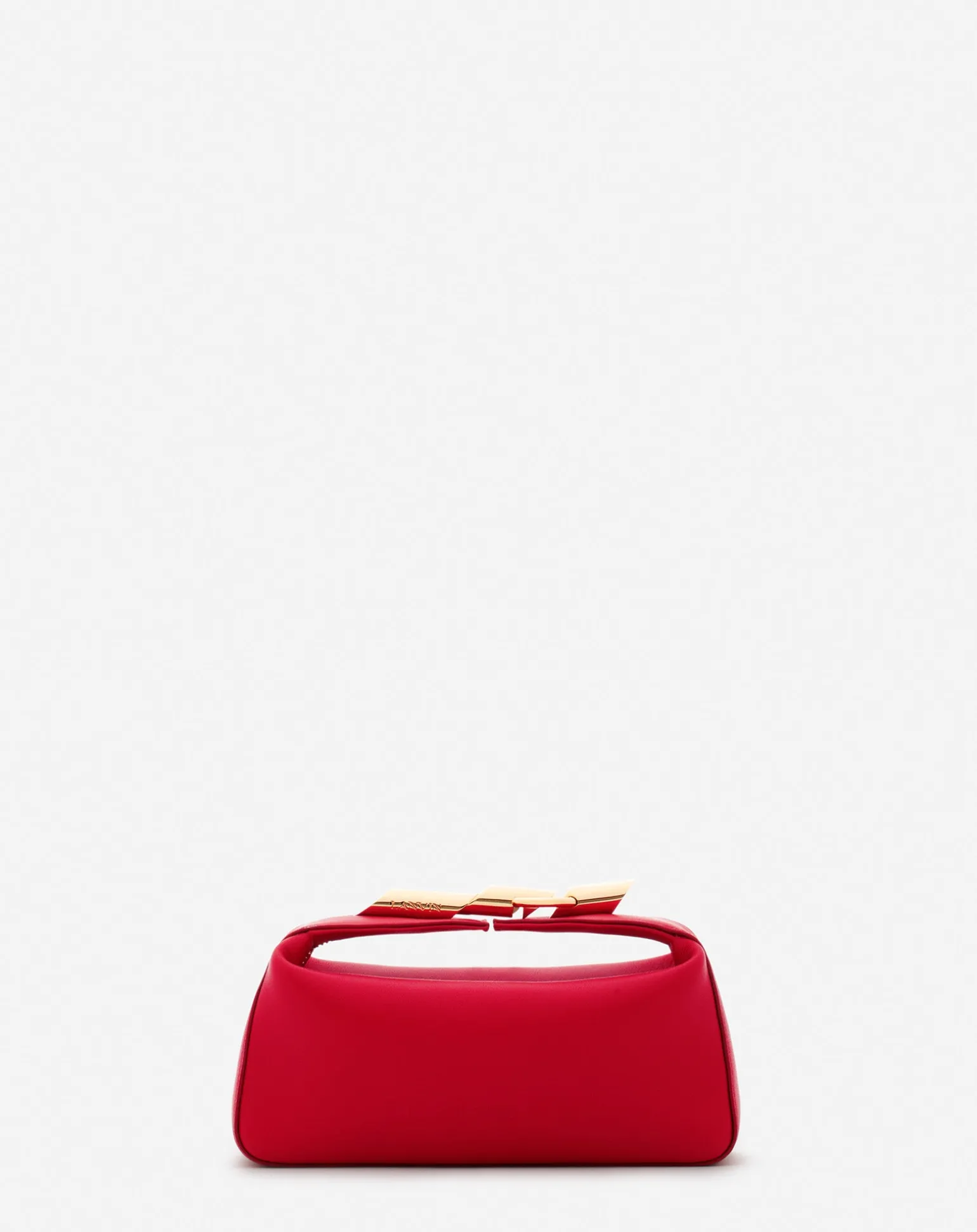 Lanvin Haute séquence leather clutch bag Flame Clearance