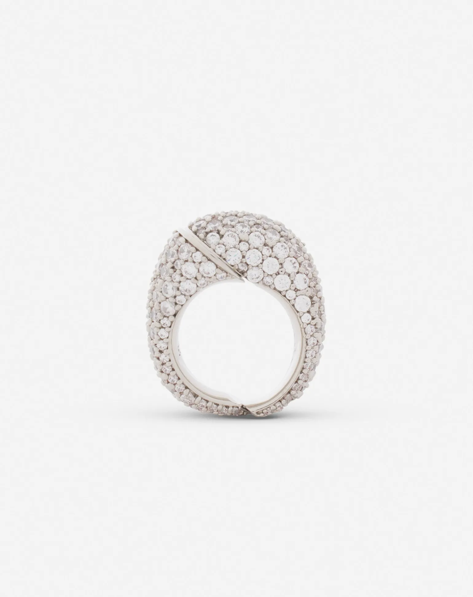 Lanvin Haute séquence rhinestone ring Silver/crystal Shop