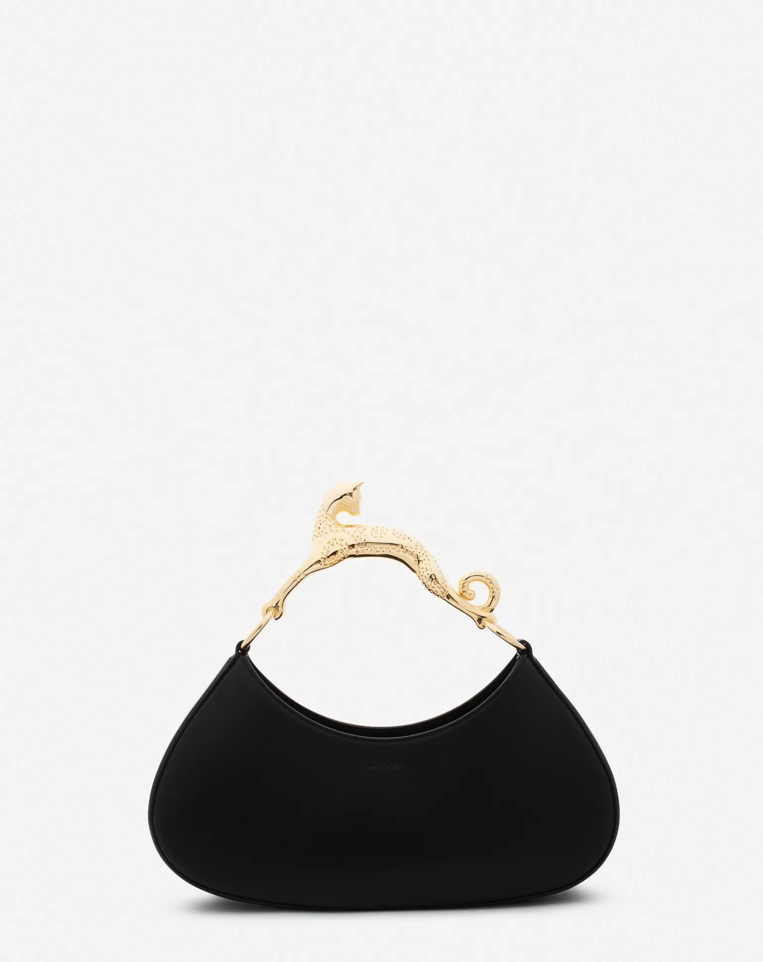 Lanvin Hobo cat bolide leather bag Black Store