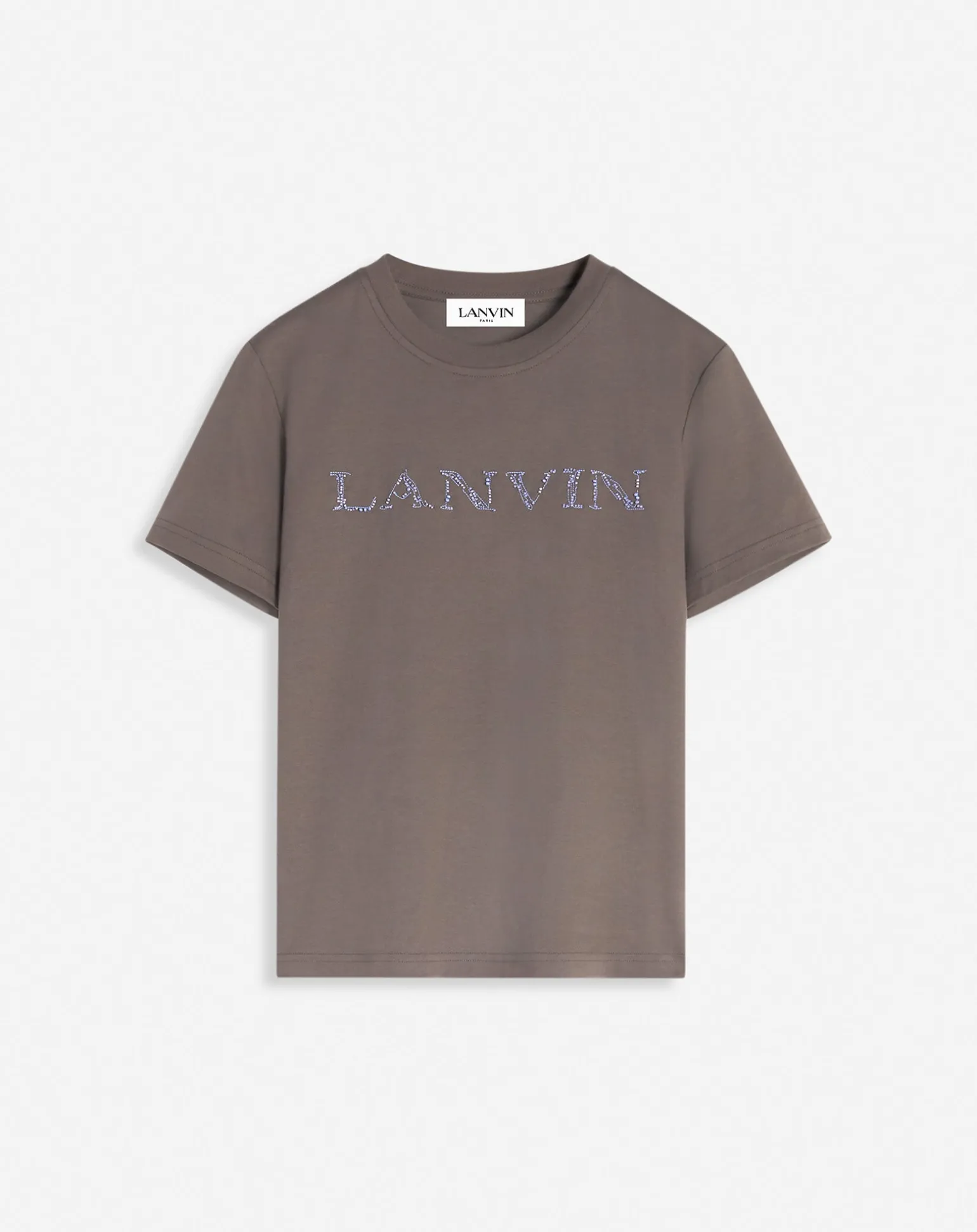 Lanvin bead embroidered t-shirt Shadow Cheap