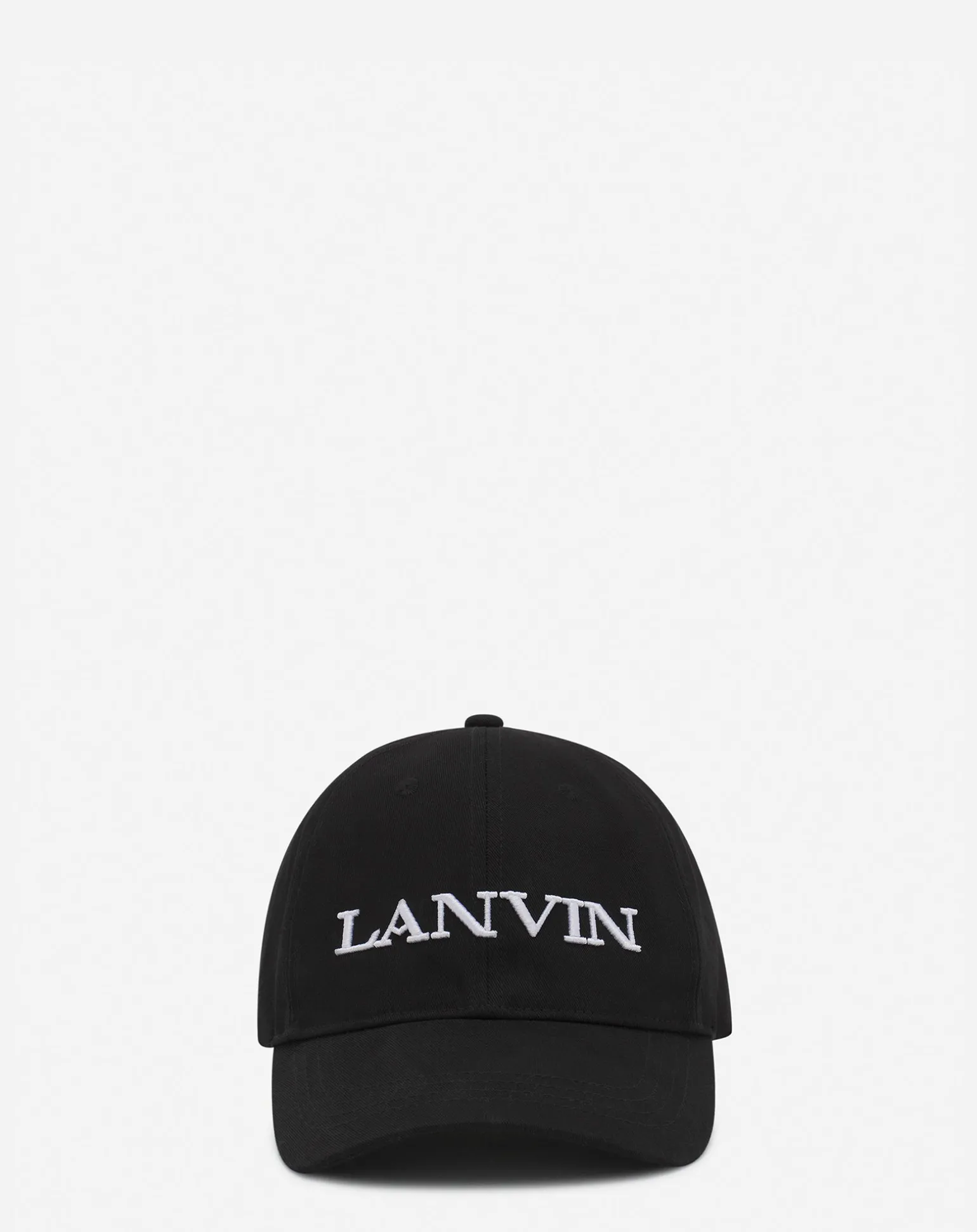 Lanvin cotton cap Black Fashion