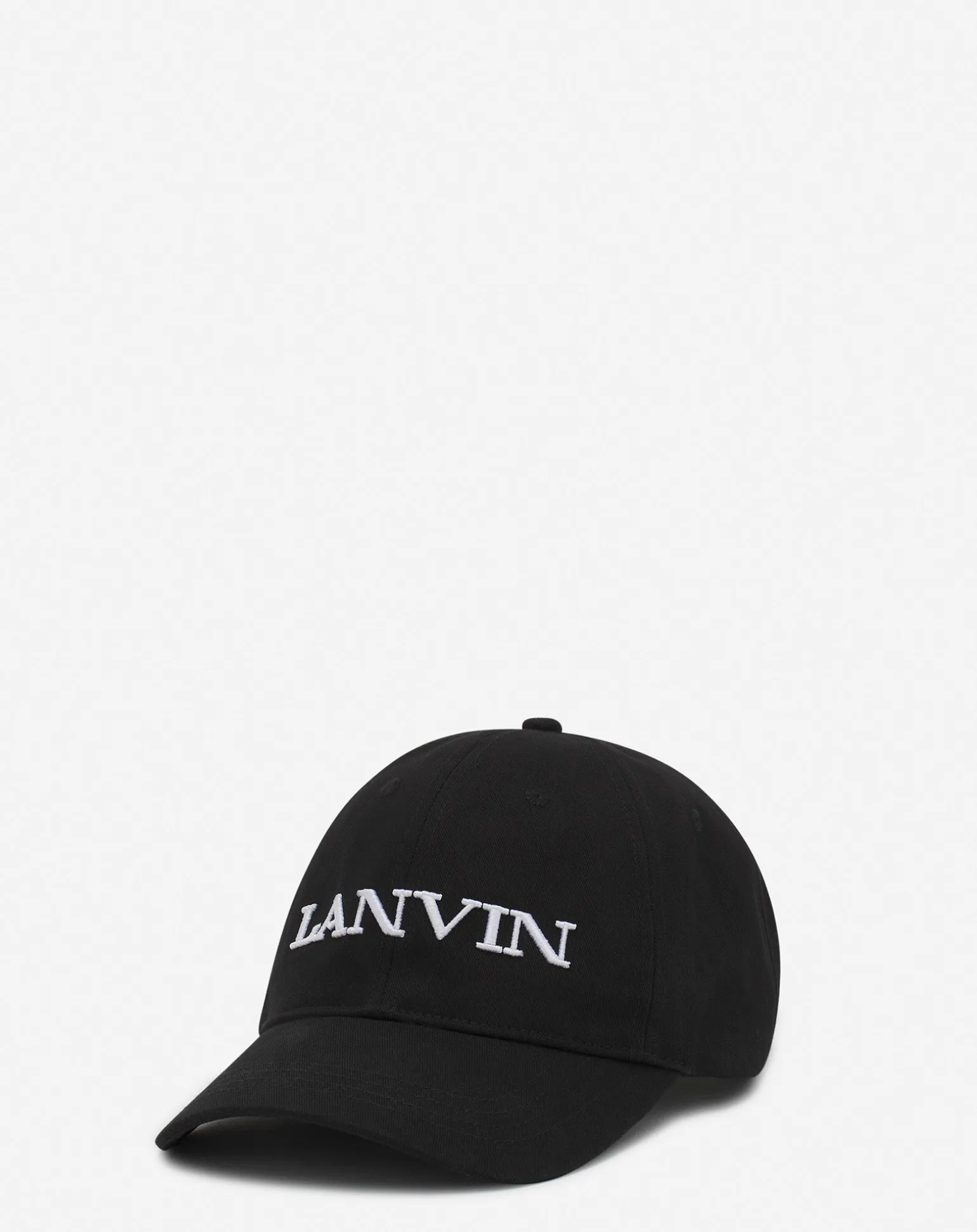 Lanvin cotton cap Black Fashion