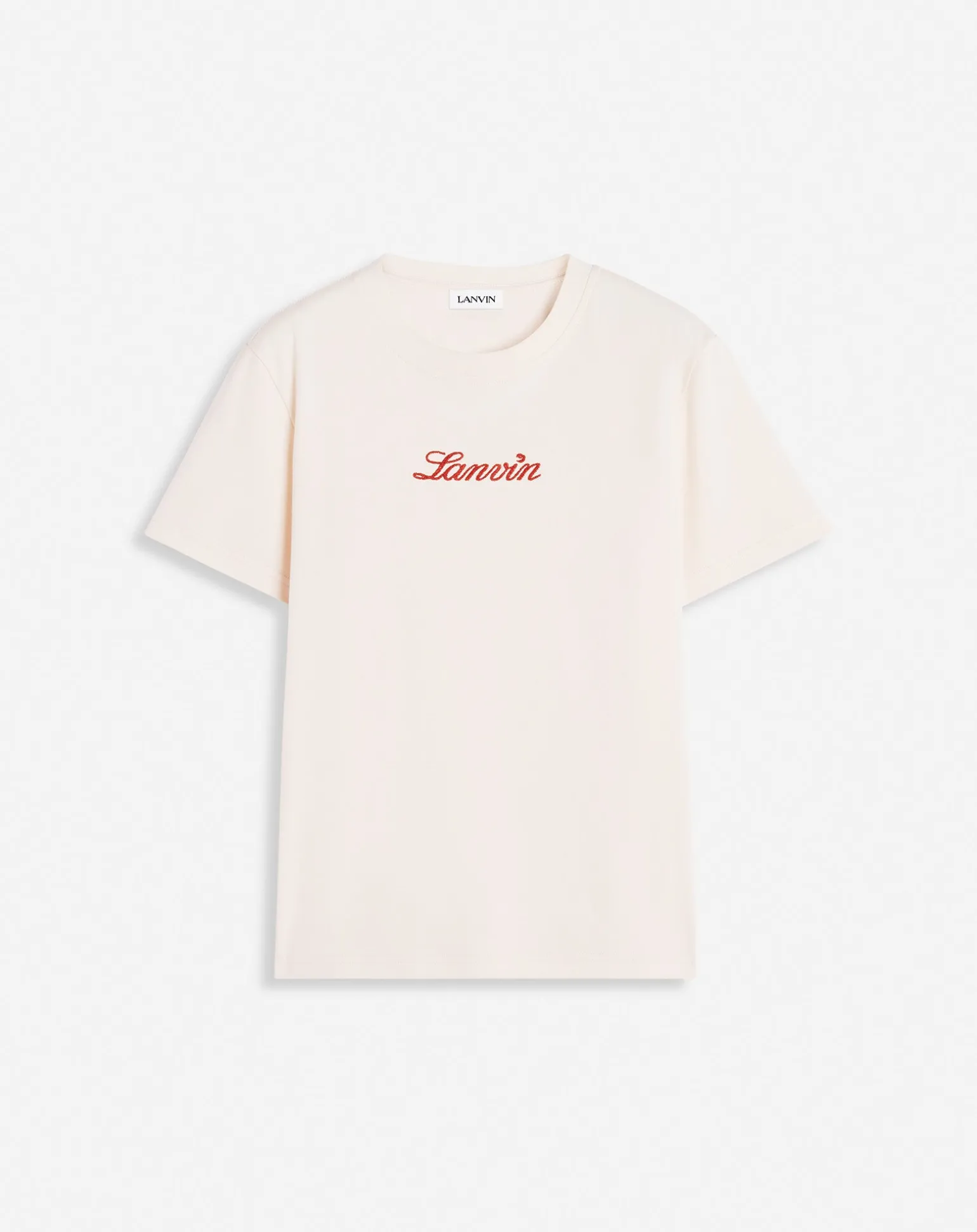 Lanvin embroidered t-shirt Powderpink Discount