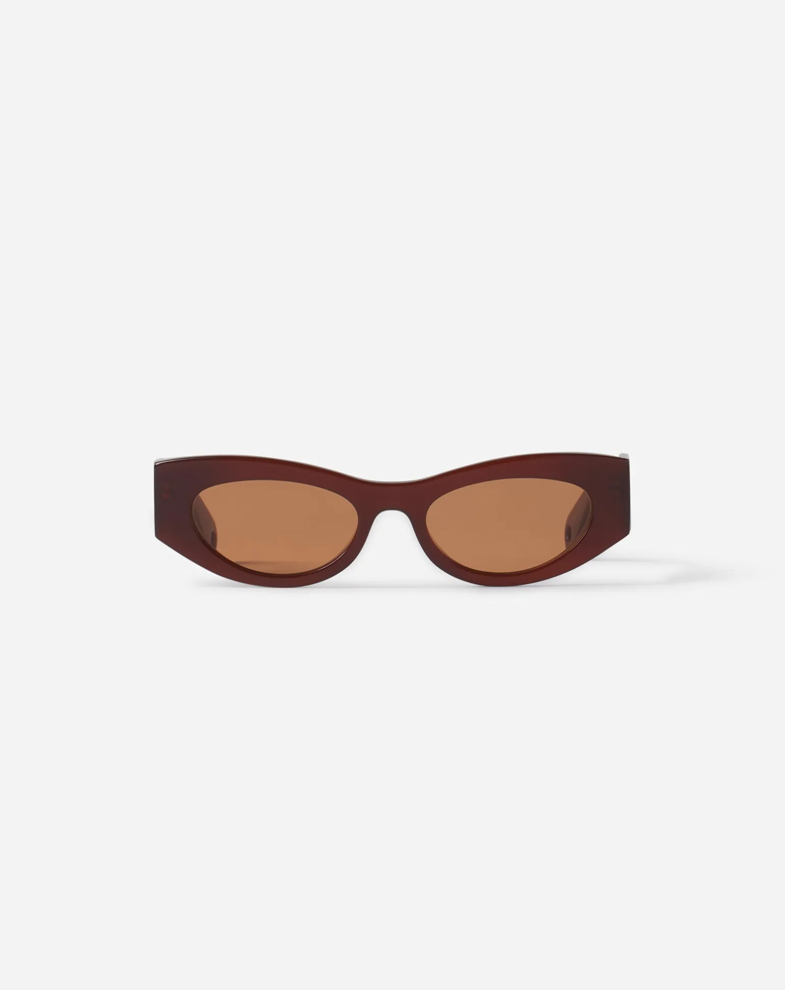 Lanvin logo sunglasses Brown/cherry Cheap