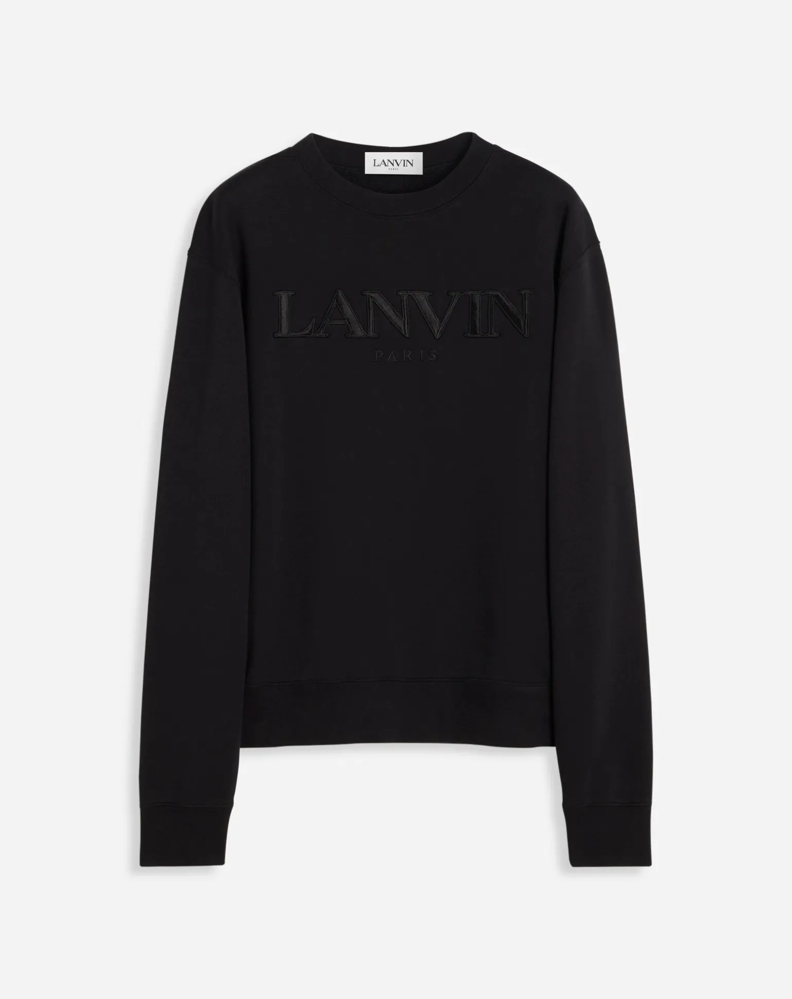 Lanvin paris sweatshirt Black Online