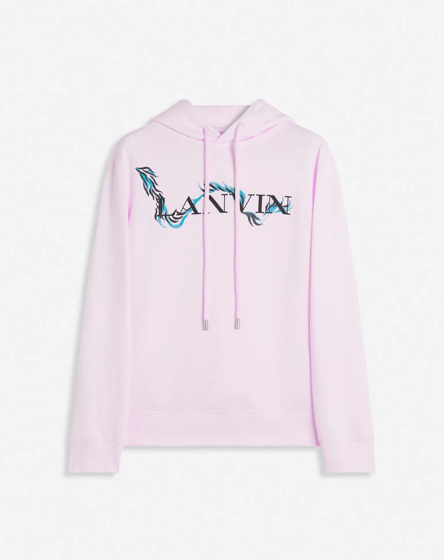 Lanvin print hoodie Pink Discount