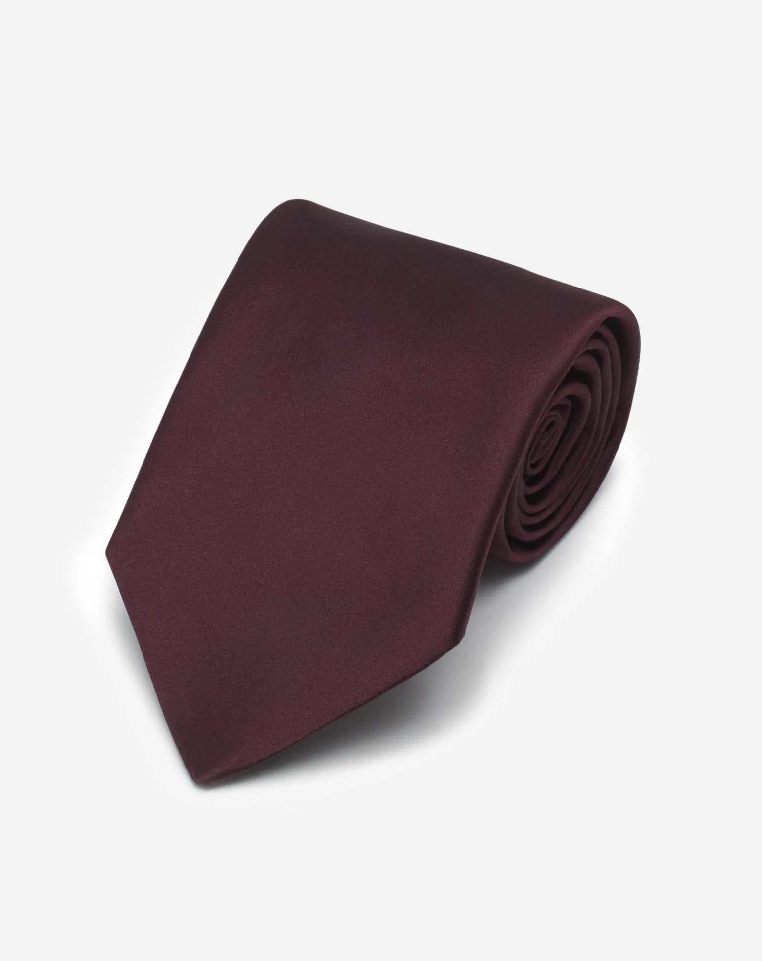 Lanvin tie in satin Burgundy Flash Sale