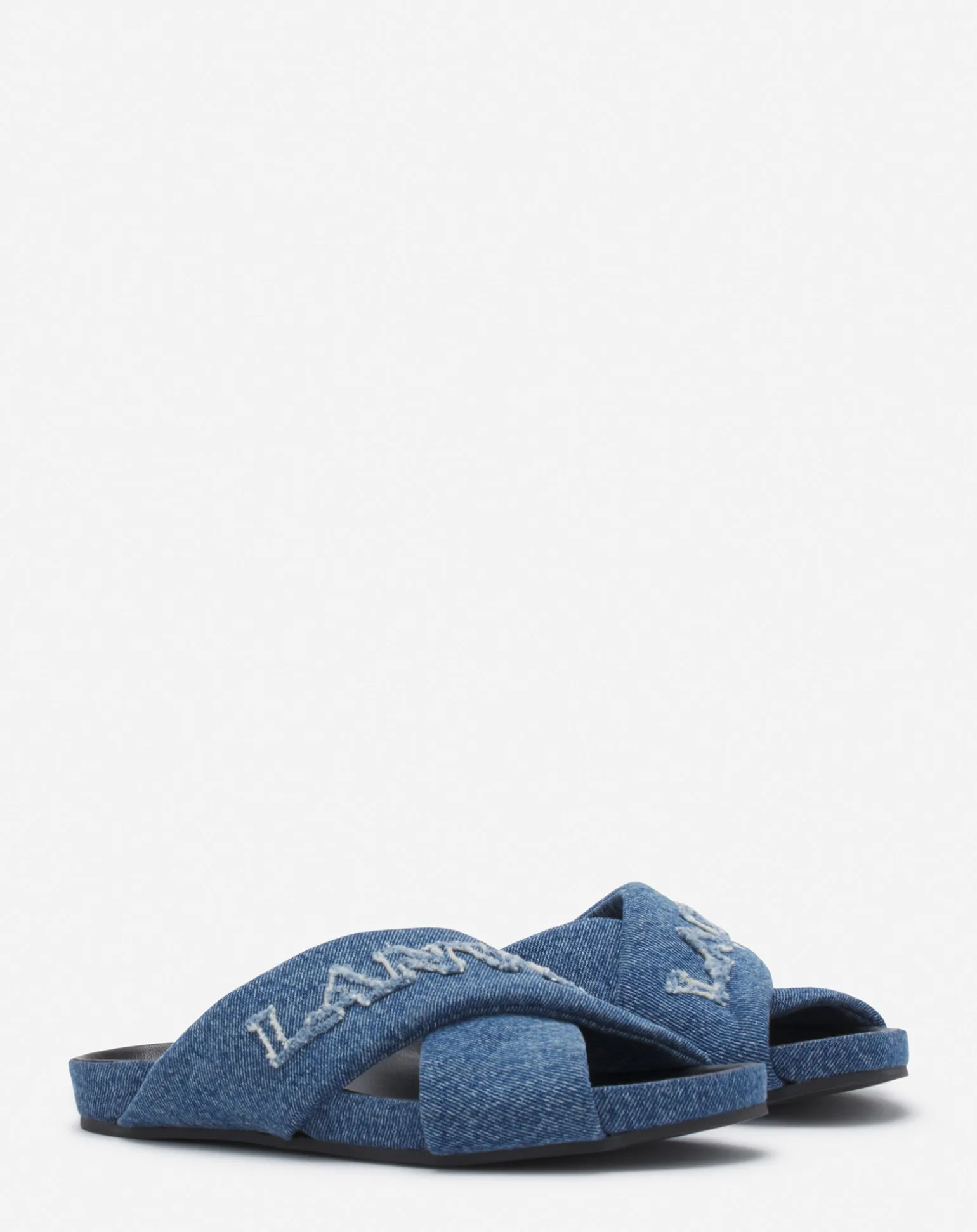 Lanvin tinkle sandals in denim Denimblue Cheap