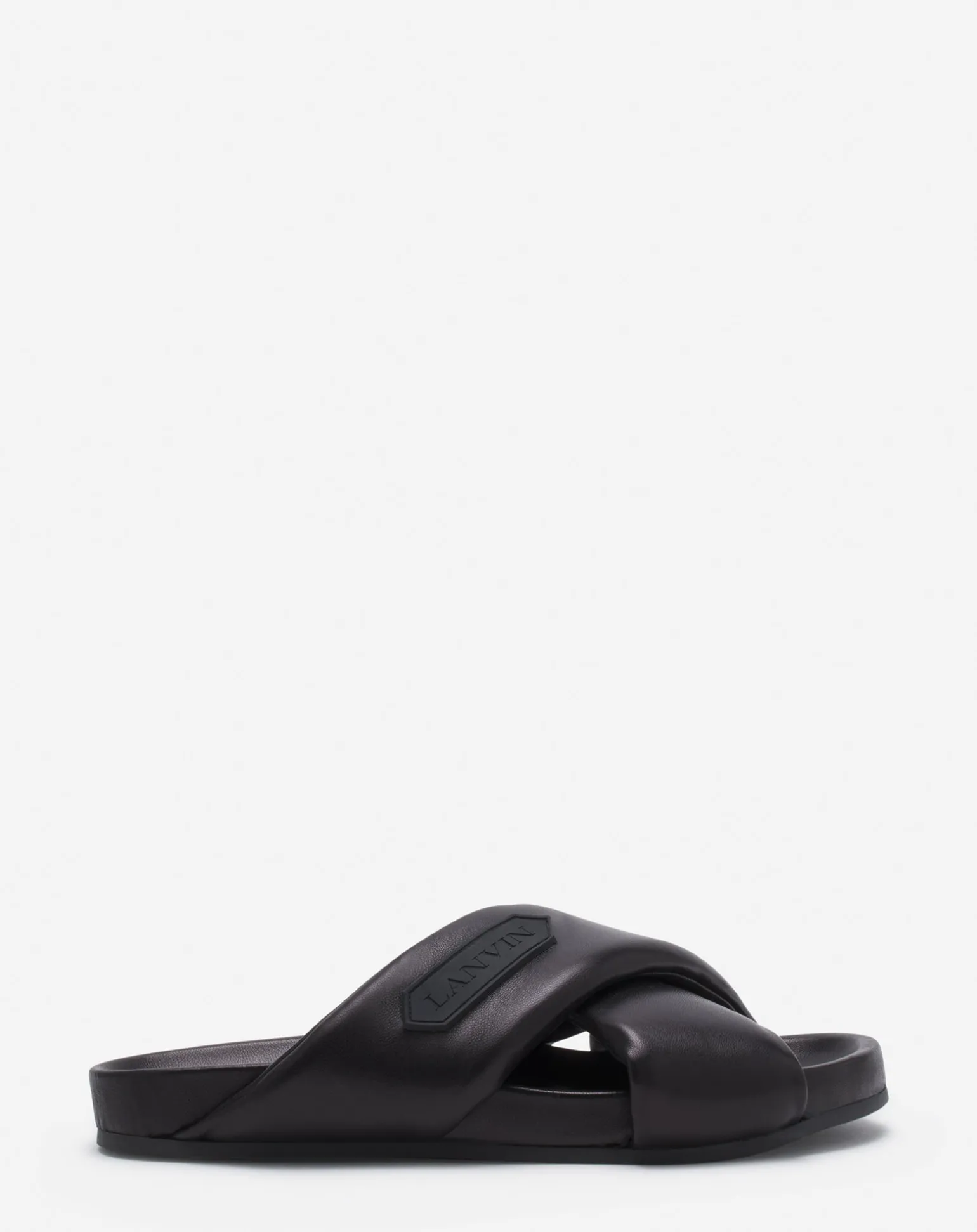 Lanvin tinkle sandals in leather Black Fashion