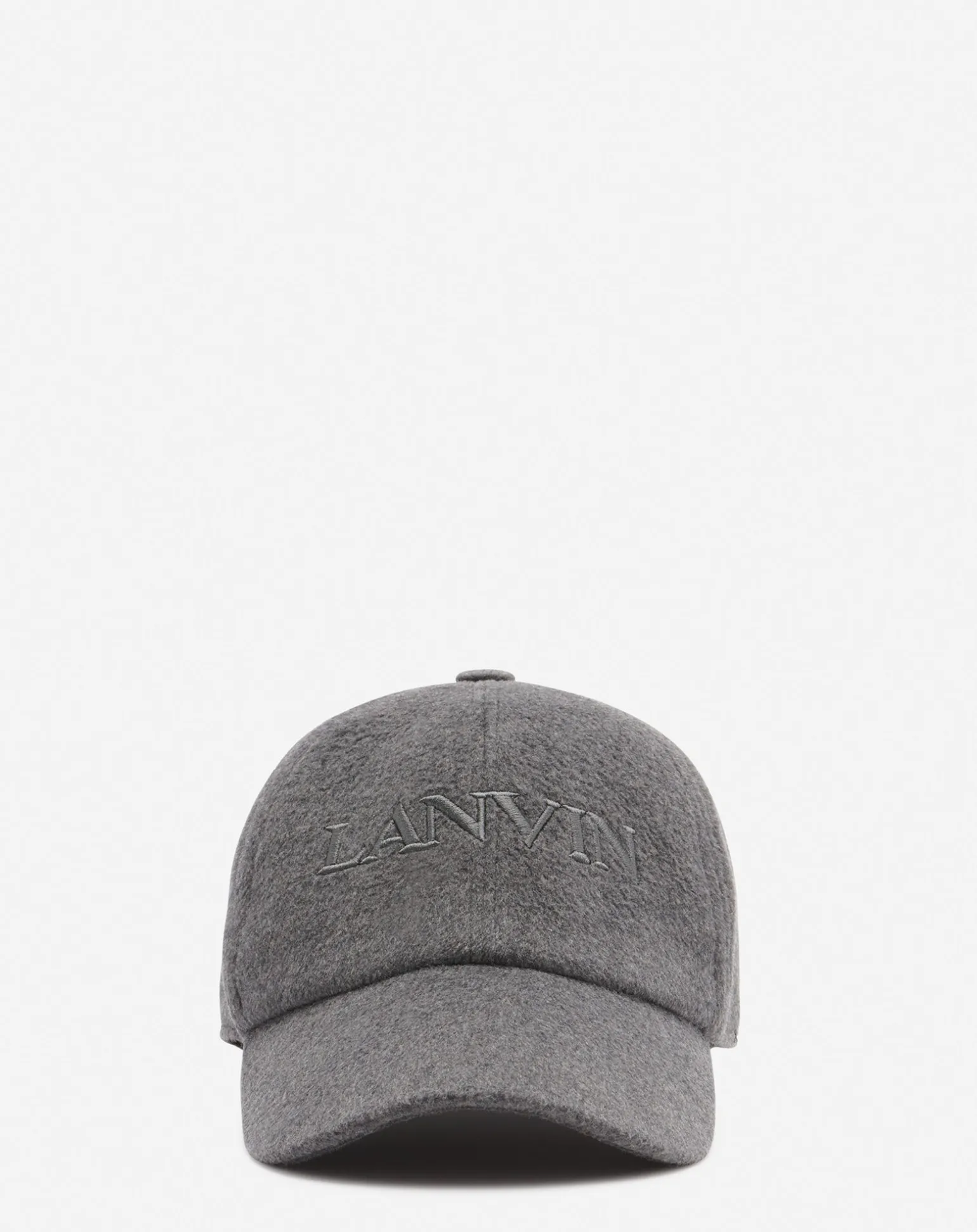 Lanvin wool cap Darkgrey Discount