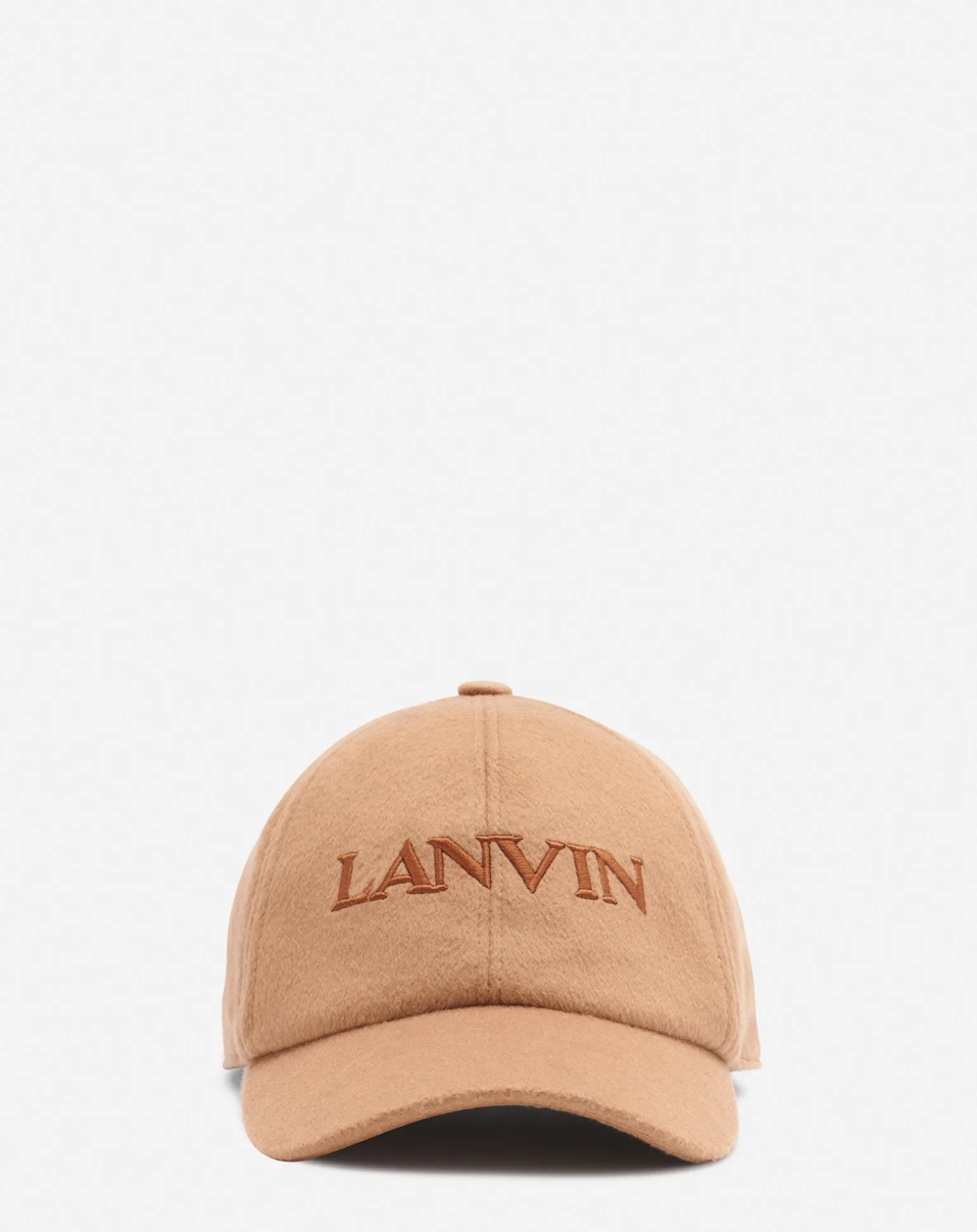 Lanvin wool cap Tan Discount