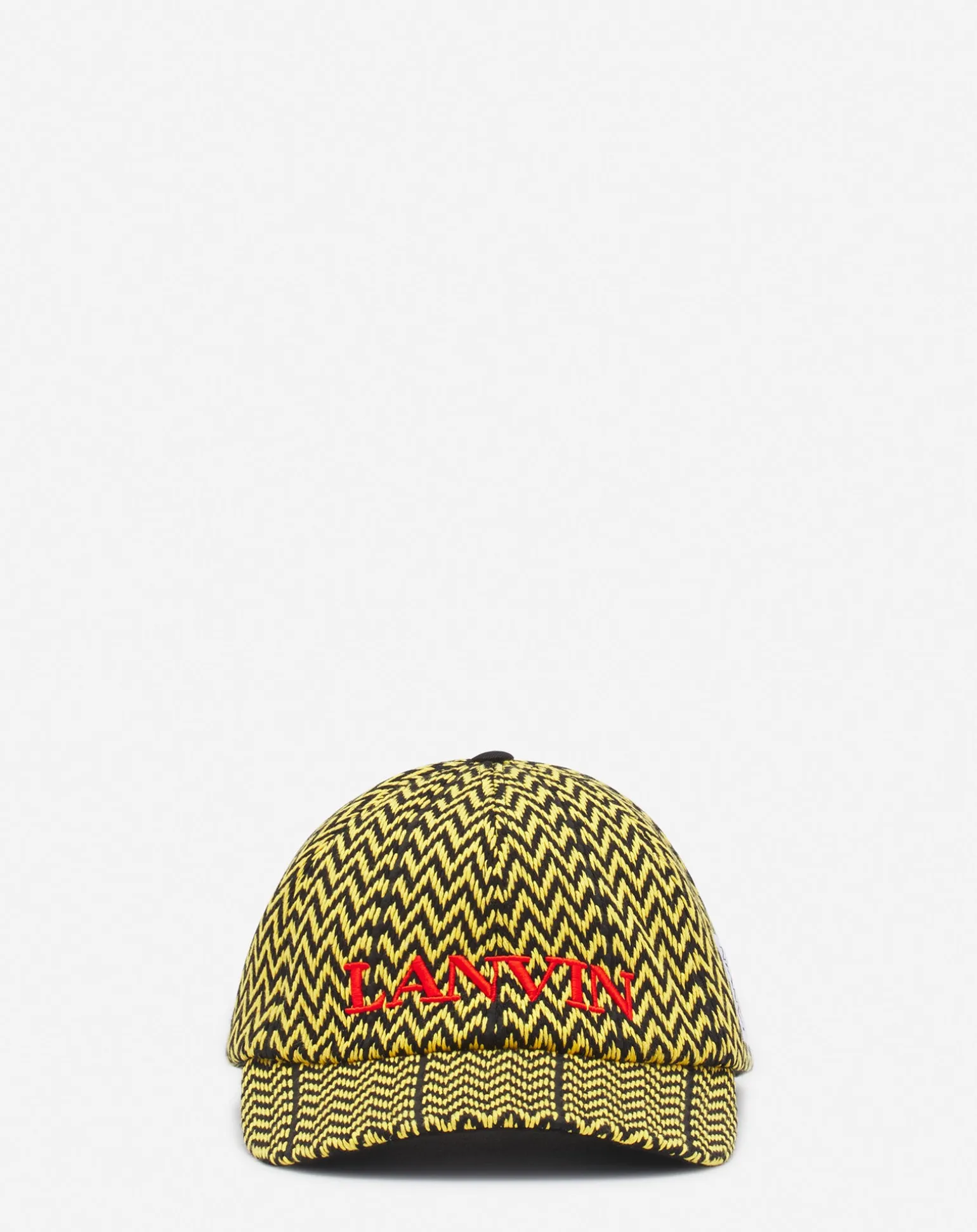 Lanvin x future curb cotton cap Black/yellow Hot