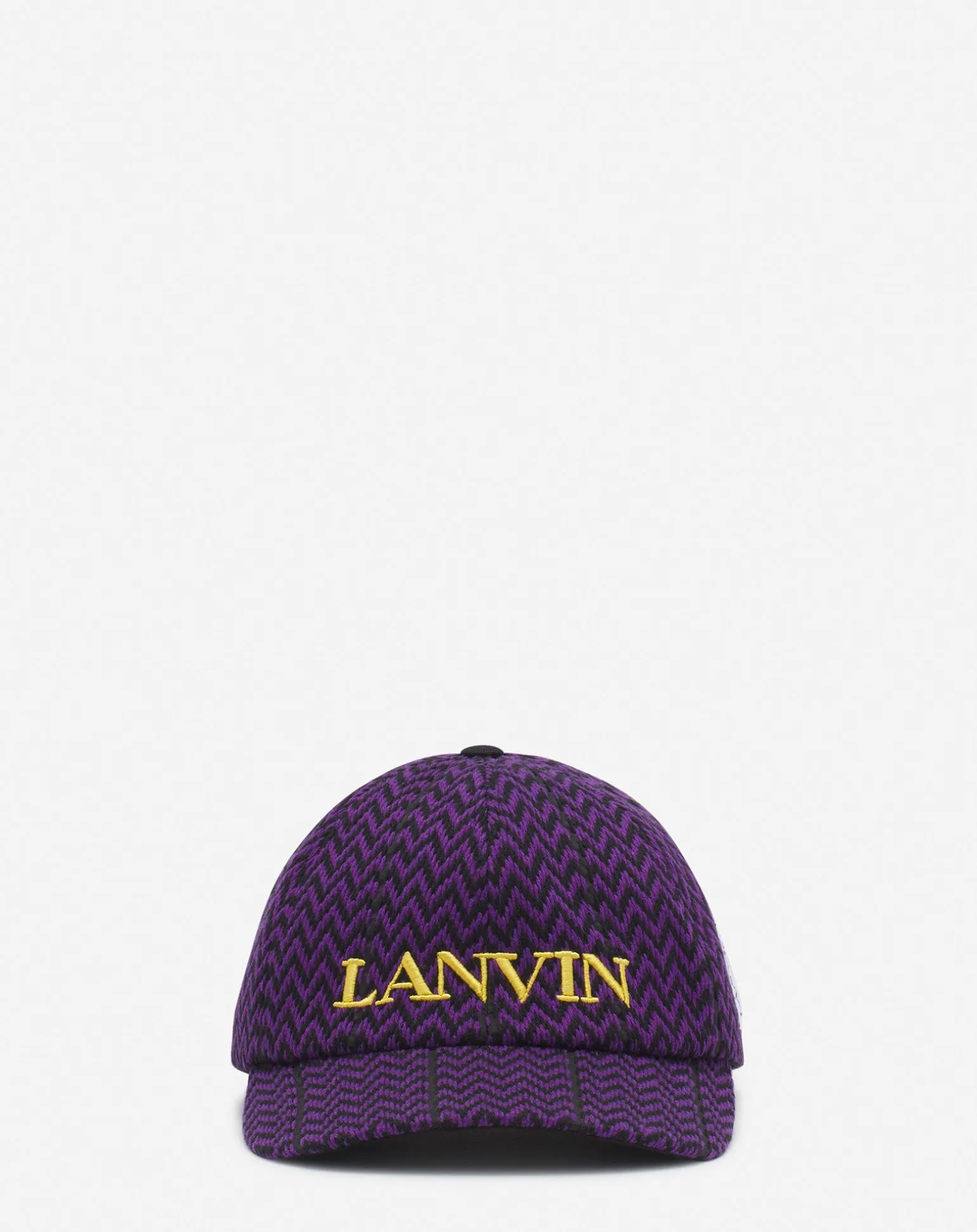 Lanvin x future curb cotton cap Black/purplereign Shop