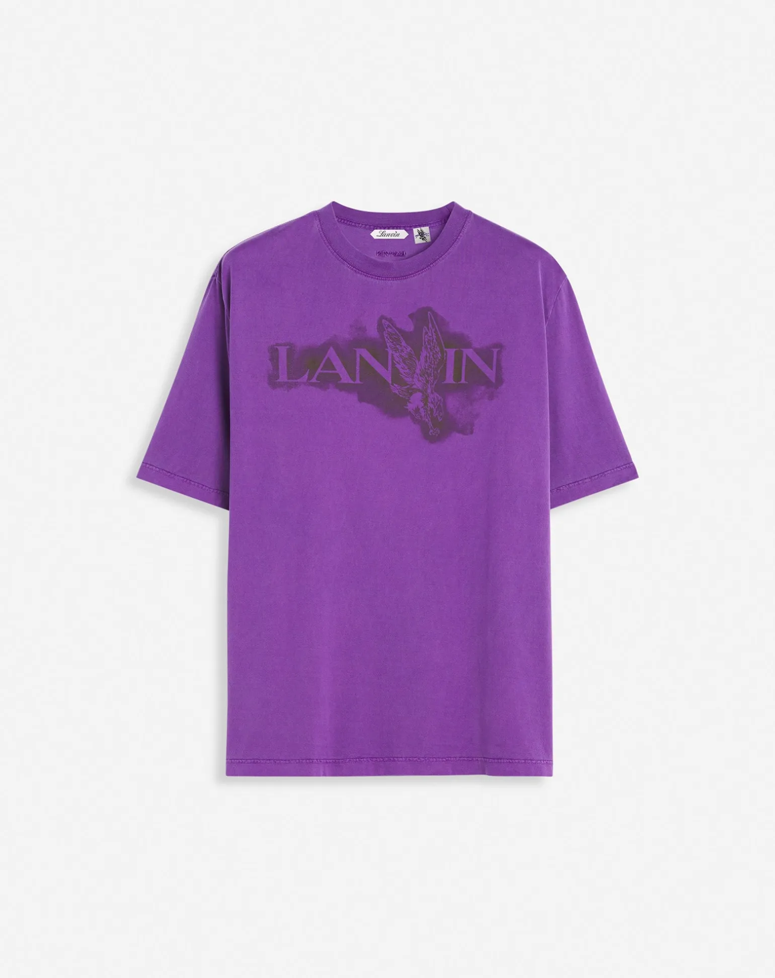 Lanvin x future eagle print t-shirt Purplereign Flash Sale