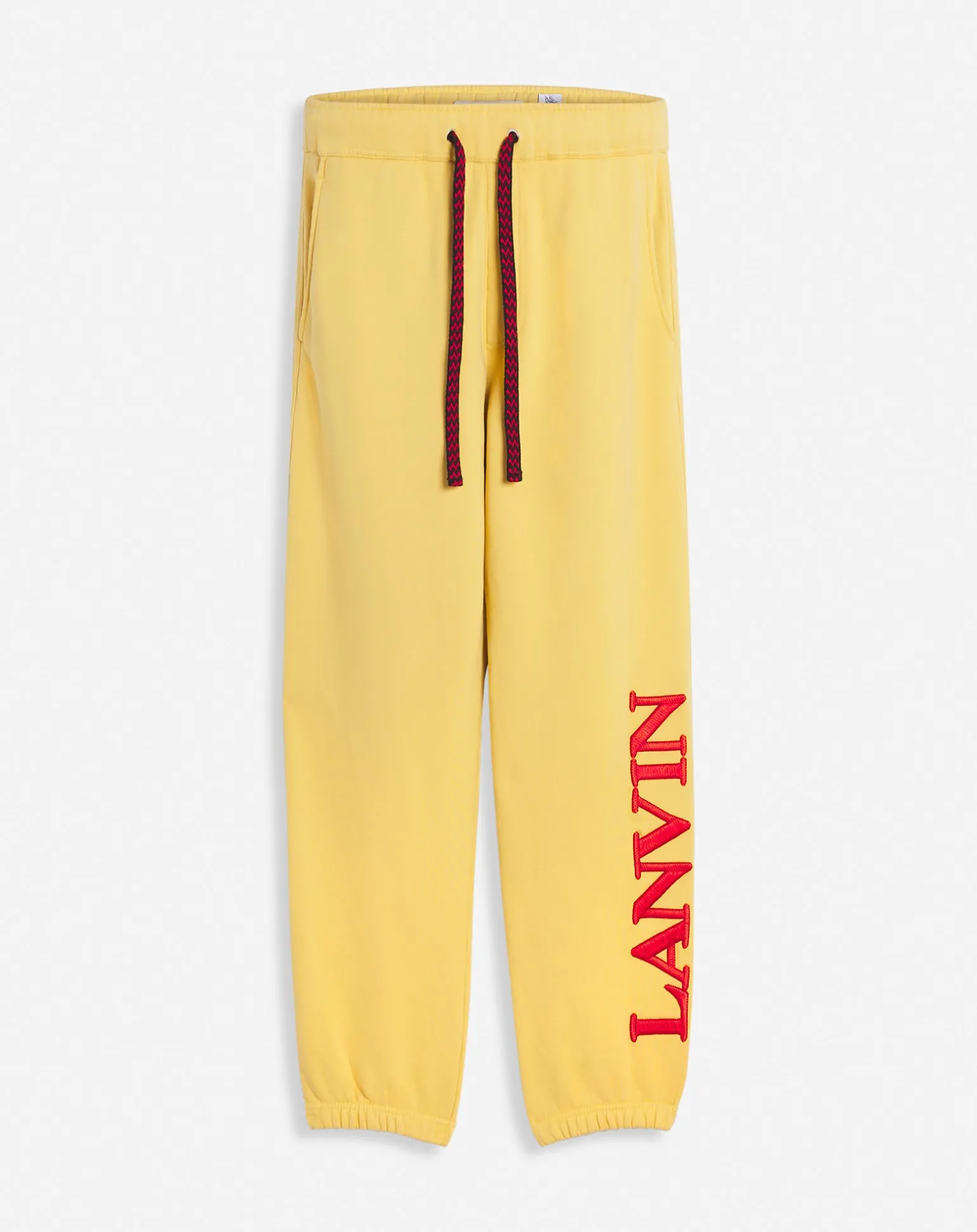 Lanvin x future hyper curb sneakers in leather and suede for women Poppyred/orange Hot
