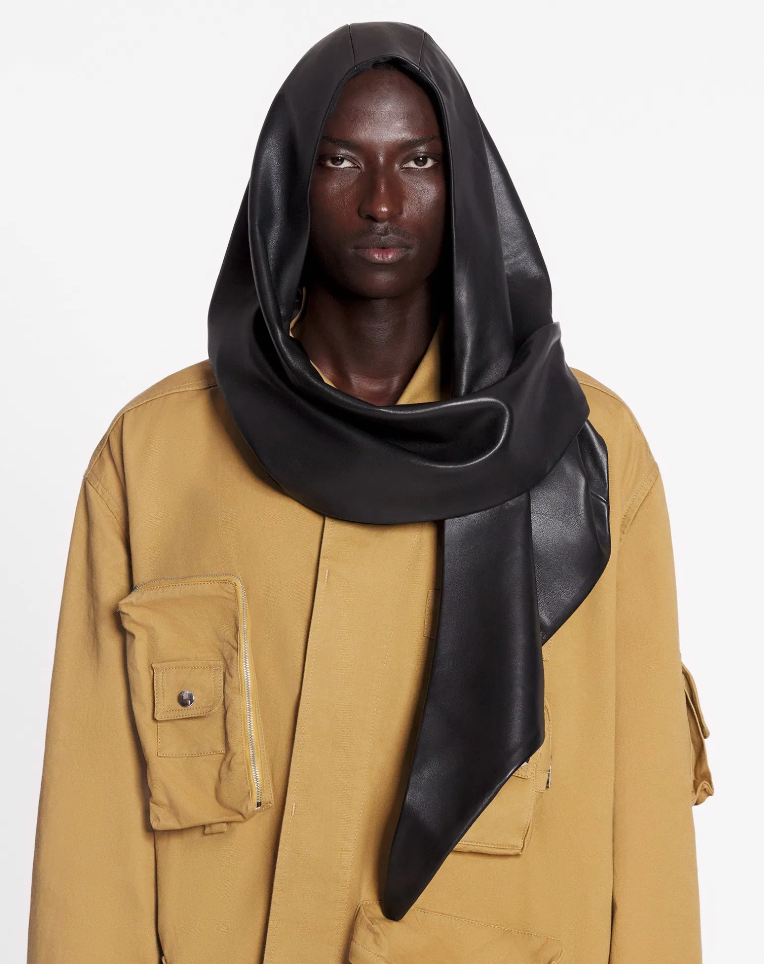 Lanvin x future leather hood Black Outlet