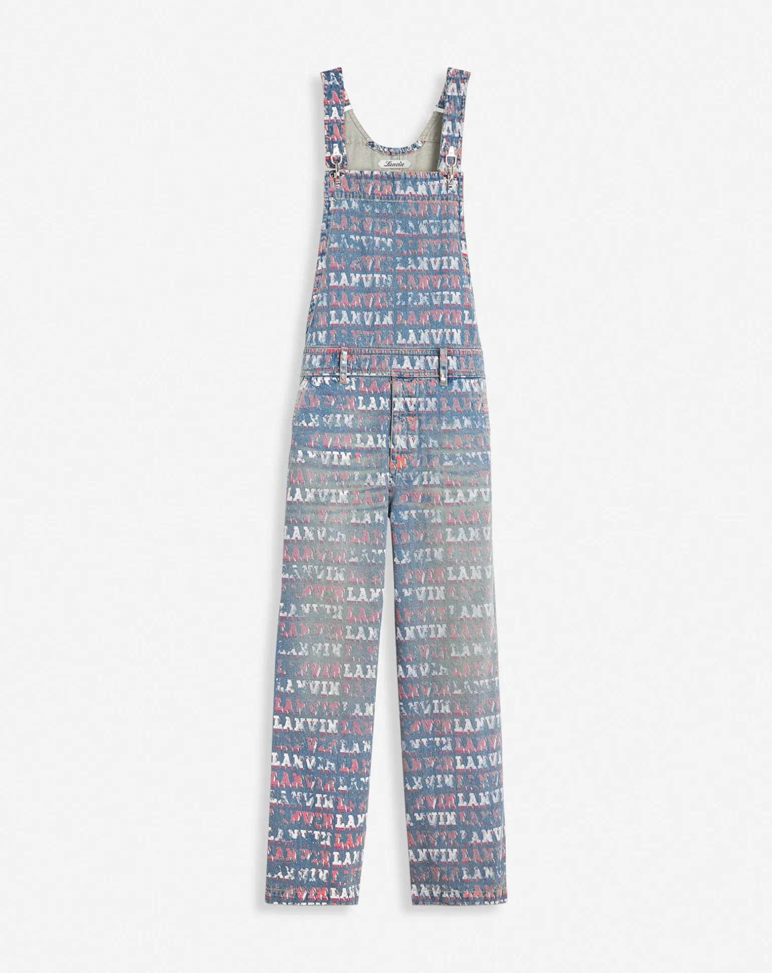 Lanvin x future loose-fit printed jumpsuit Lightblue Fashion