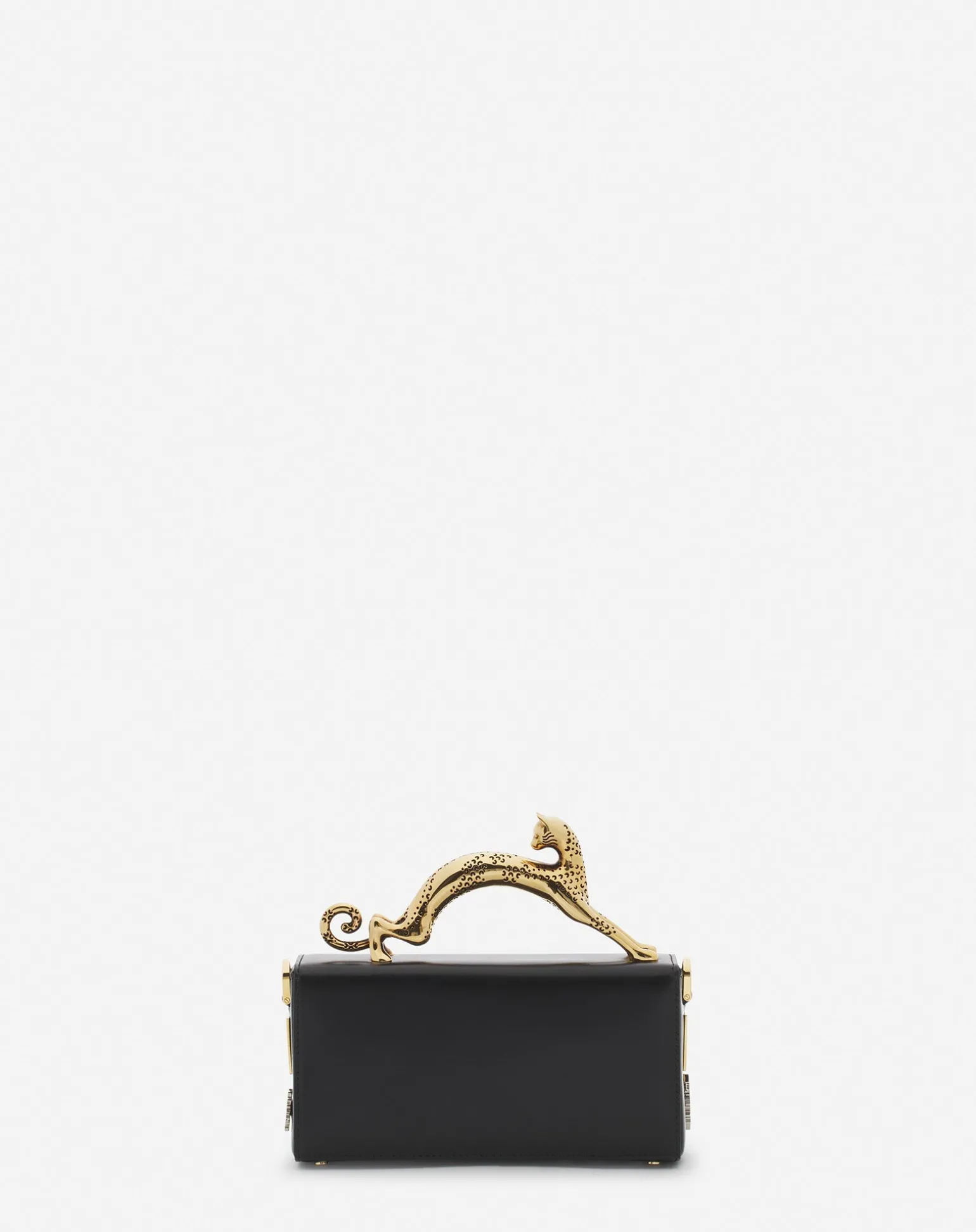 Lanvin x future pencil cat nano leather bag with pins Black/multicolour Online