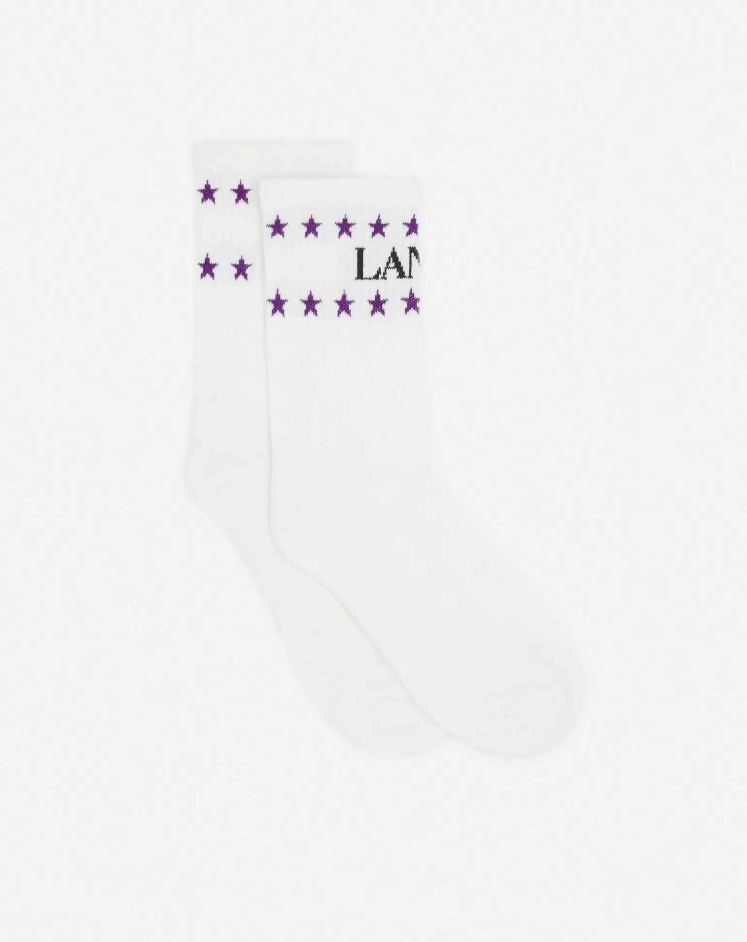 Lanvin x future stars cotton socks Whitemustang/black Cheap