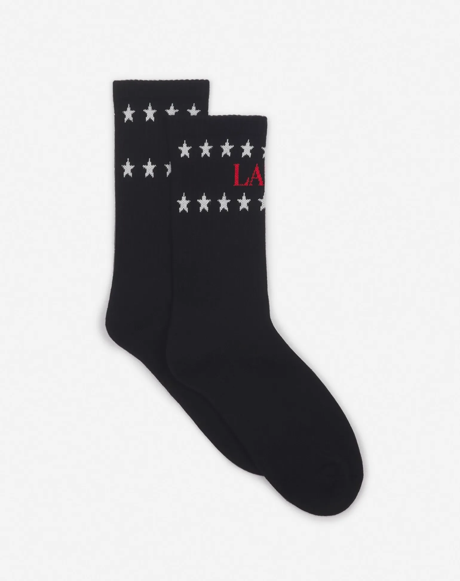 Lanvin x future stars cotton socks Black/red Sale