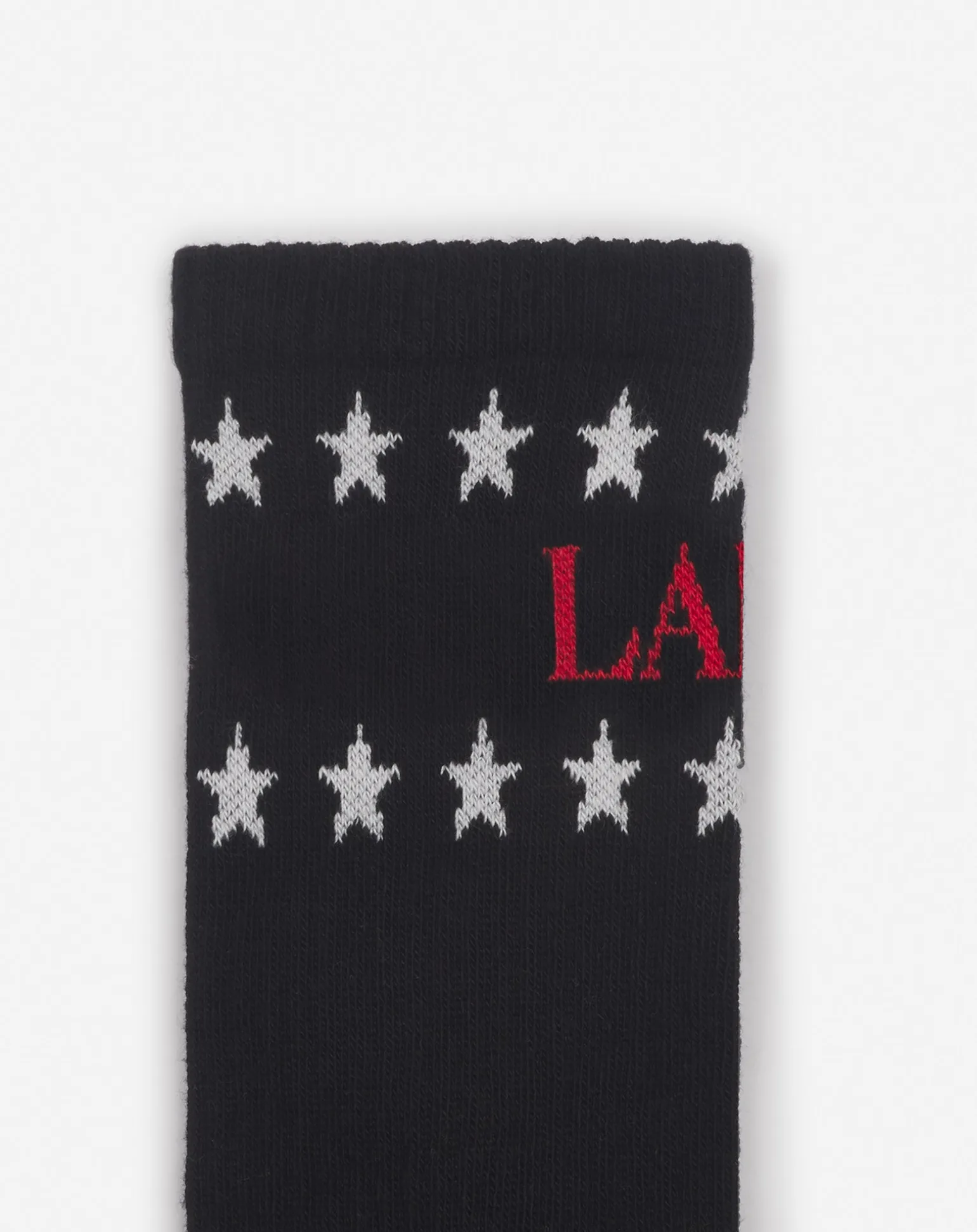 Lanvin x future stars cotton socks Black/red Sale