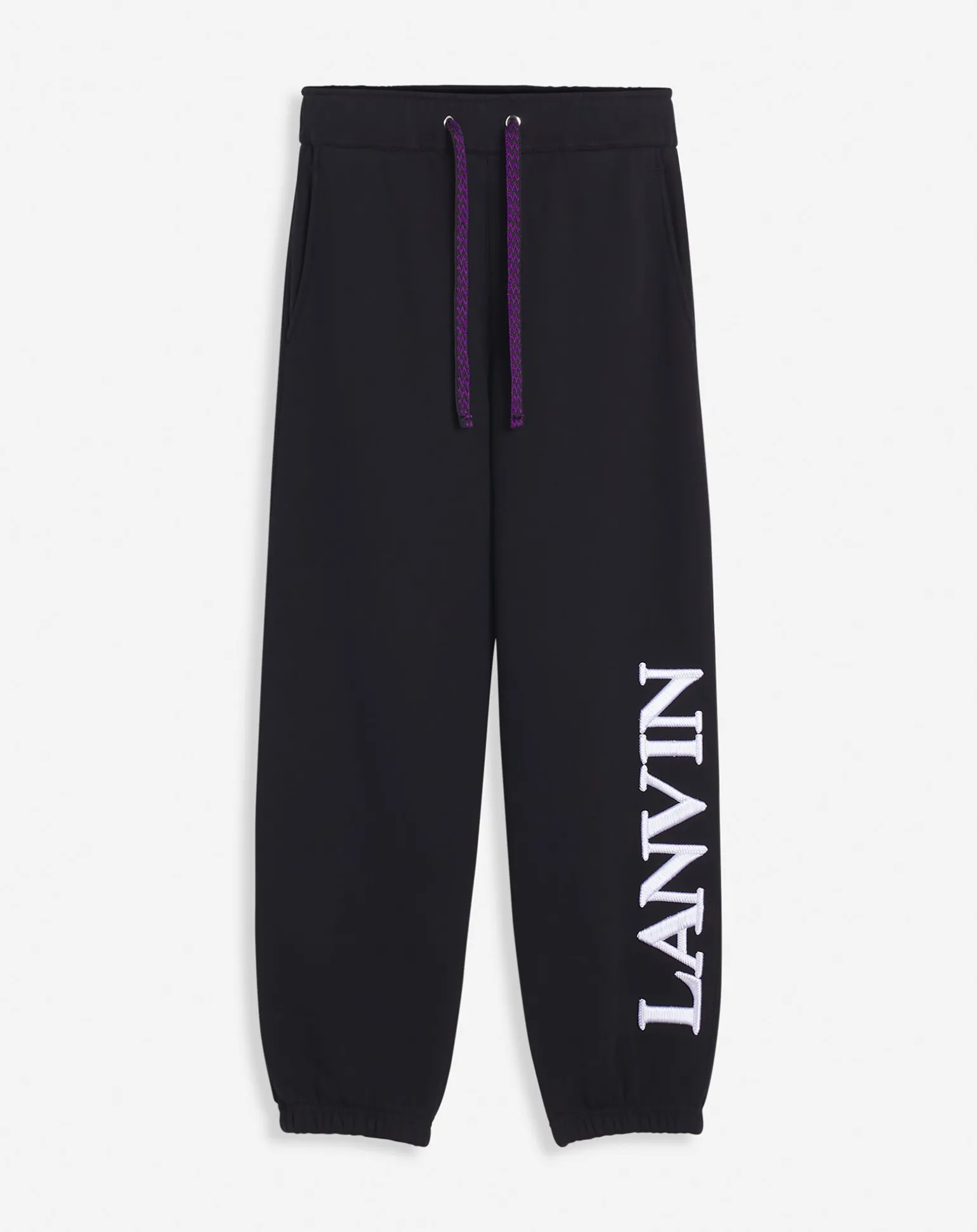 Lanvin x future unisex logo jogging pants Black Best Sale