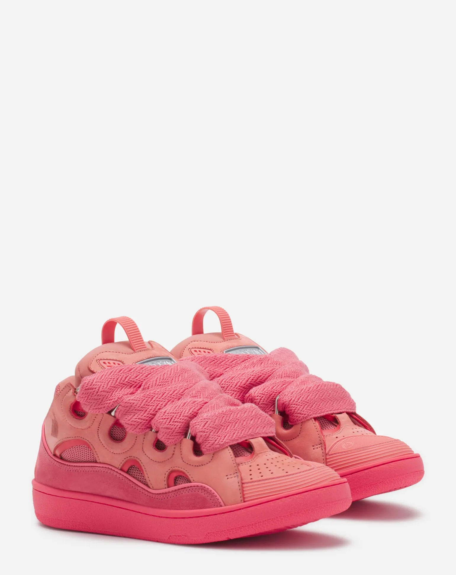 Lanvin Leather curb sneakers Venus Sale