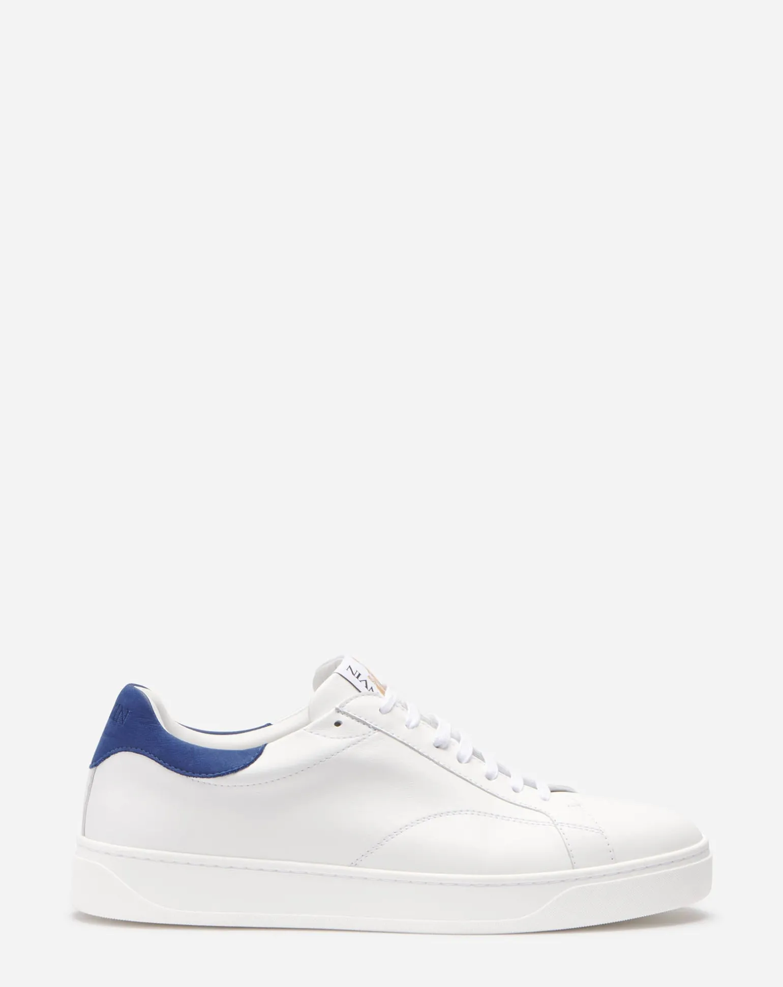 Lanvin Leather ddb0 sneakers White/blue Discount