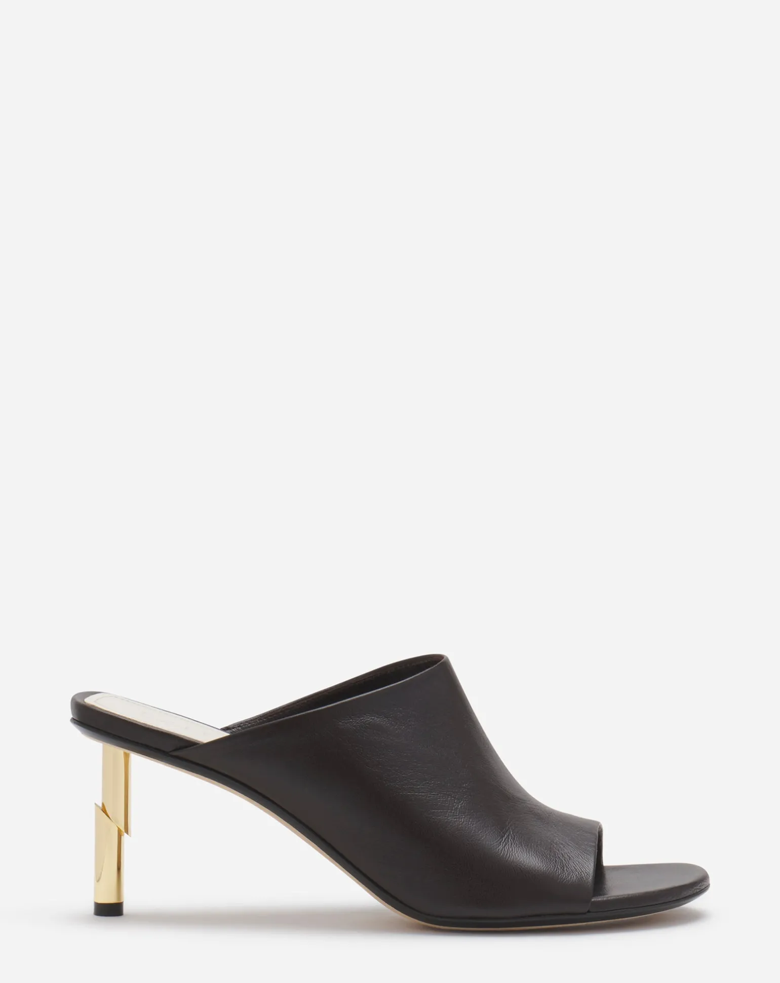 Lanvin Leather sequence by mules Cocoa Store